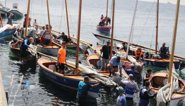 MARINA COLON. BARQUILLOS DE VELA LATINA (3)