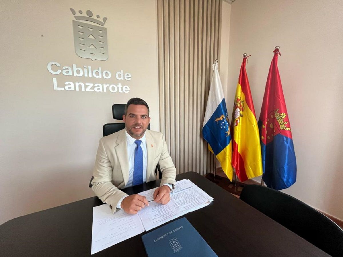 El vicepresidente del Cabildo de Lanzarote, Jacobo Medina