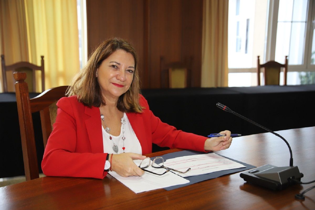 La consejera Isabel Martín. Foto: PSOE Lanzarote.