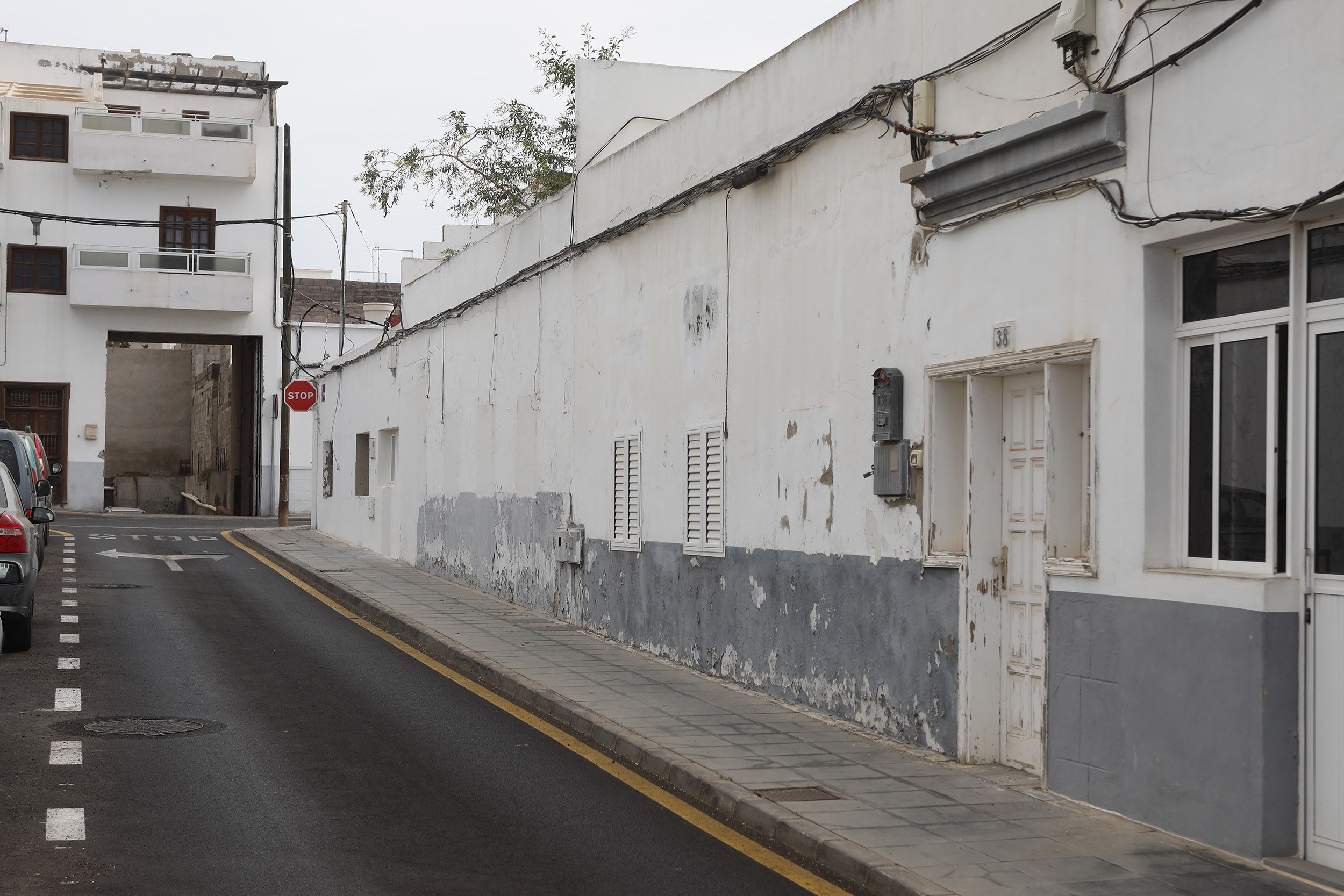 Viviendas desalojadas de Titerroy hace 14 años. Foto: José Luis Carrasco.