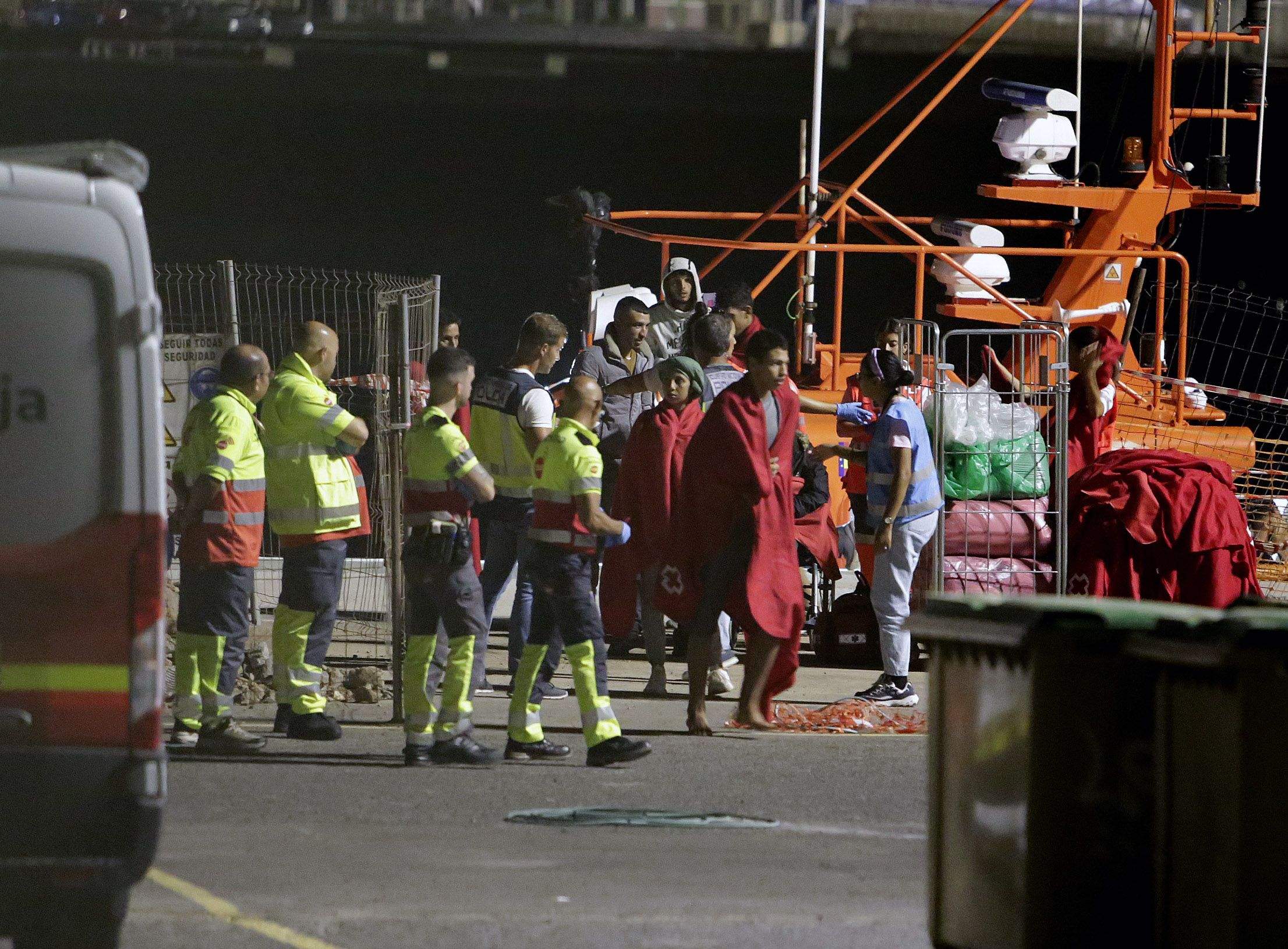 Llegada a Puerto Naos en Arrecife (Foto: José Luis Carrasco)