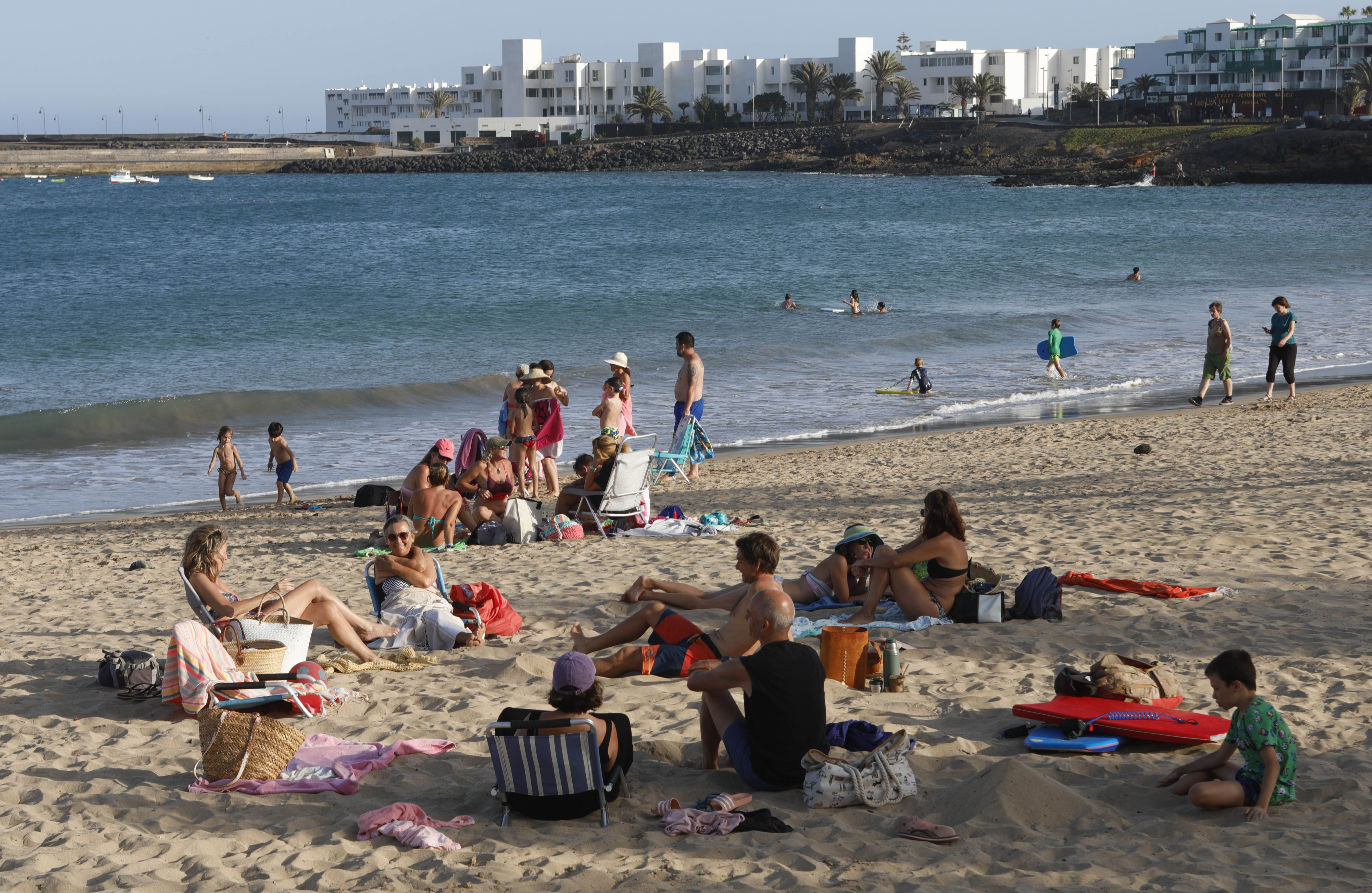 Día de playa en ola de calor (Foto: José Luis Carrasco)