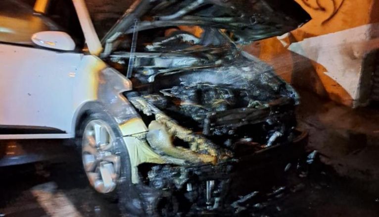 Incendio vehículo