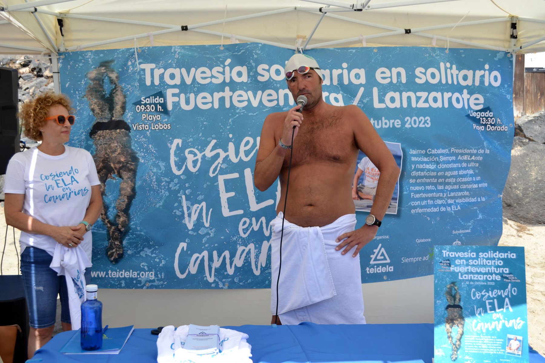 Reto de Jaime Caballero por el ELA Reto de Jaime Caballero por el ELA