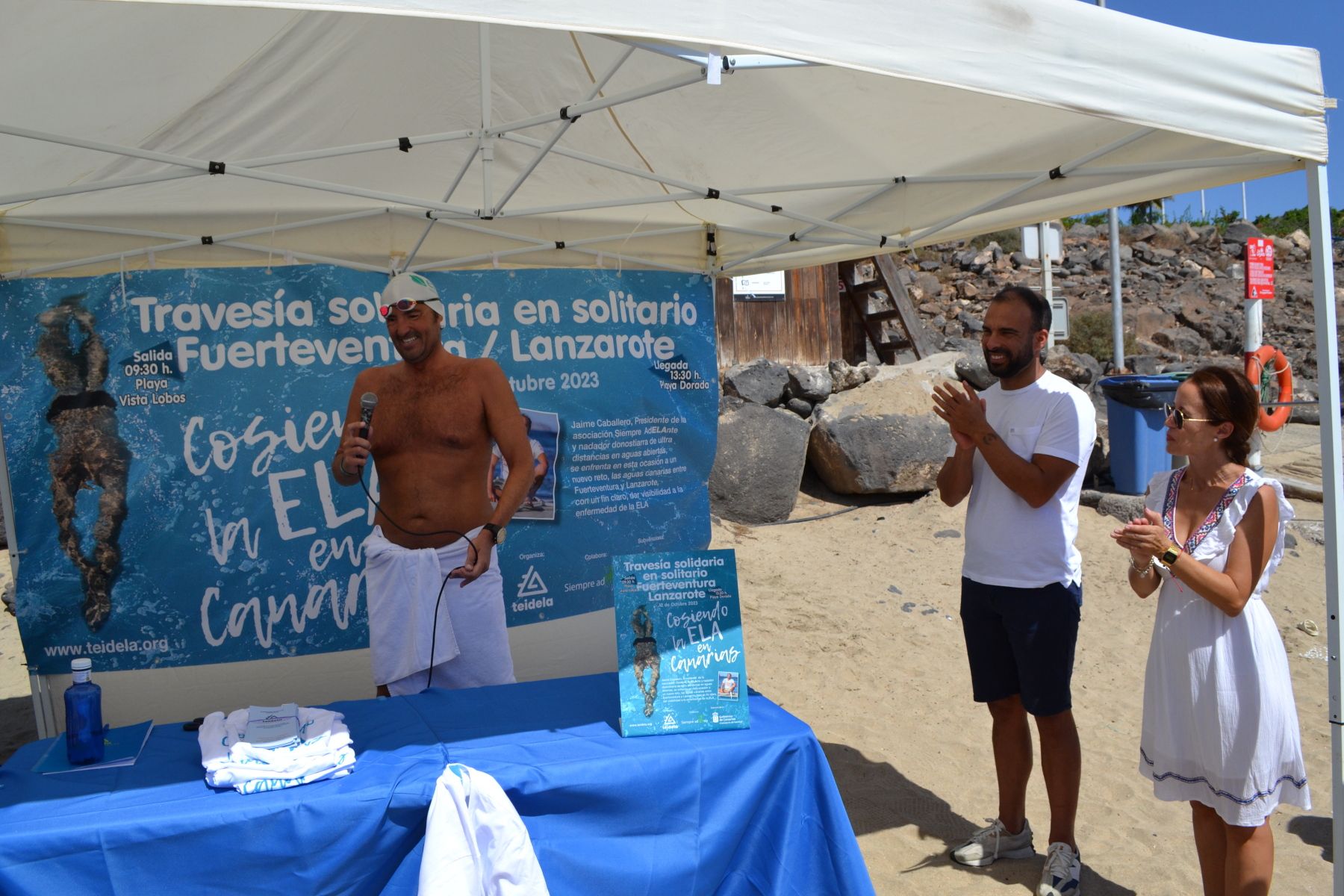 Reto de Jaime Caballero por el ELA Reto de Jaime Caballero por el ELA