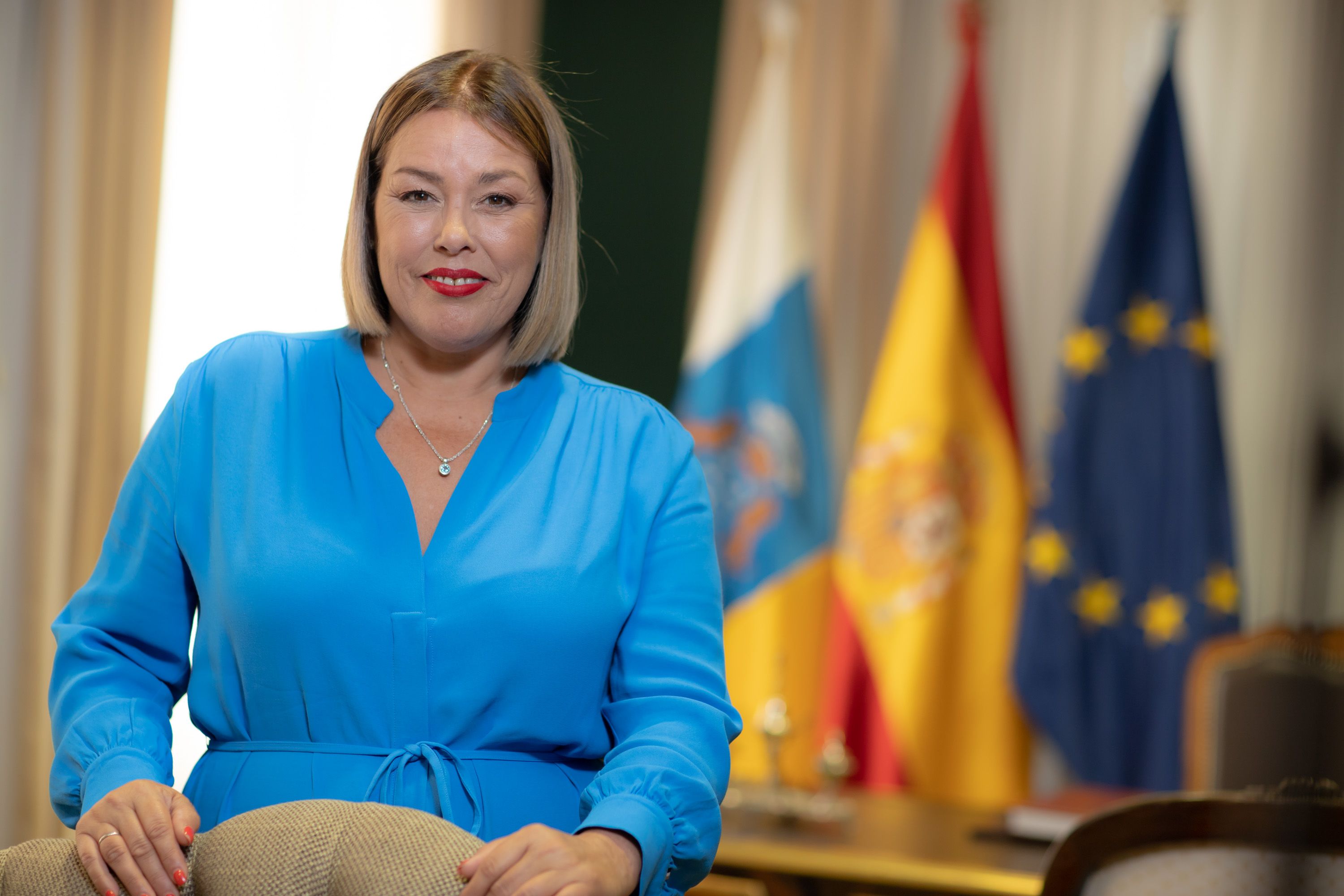 Astrid Perez, presidenta del Parlamento de Canarias