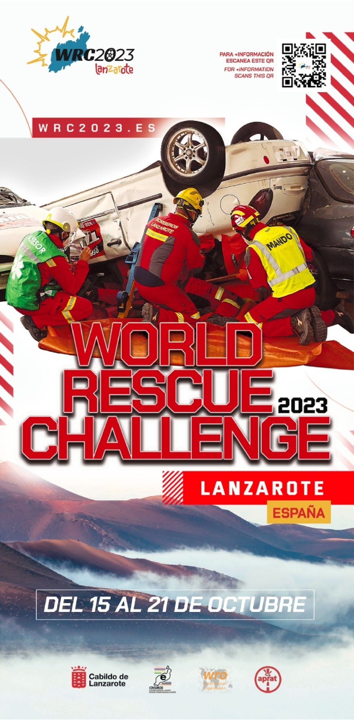 Cartel del 'World Rescue Challenge'