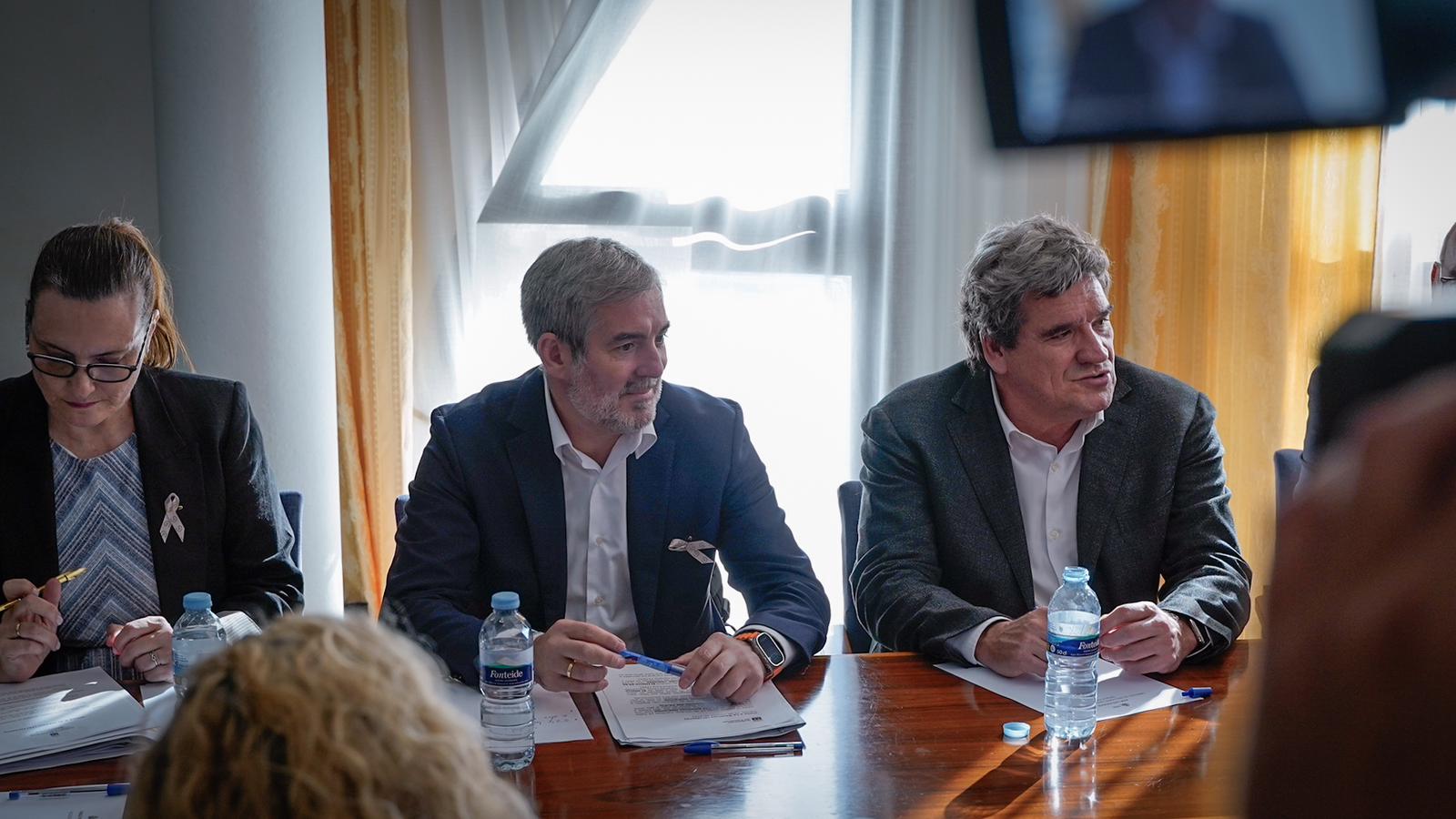 El ex ministro de Migraciones, José Luis Escrivá, durante una reunión en una imagen de archivo. Foto: Gobierno de Canarias.