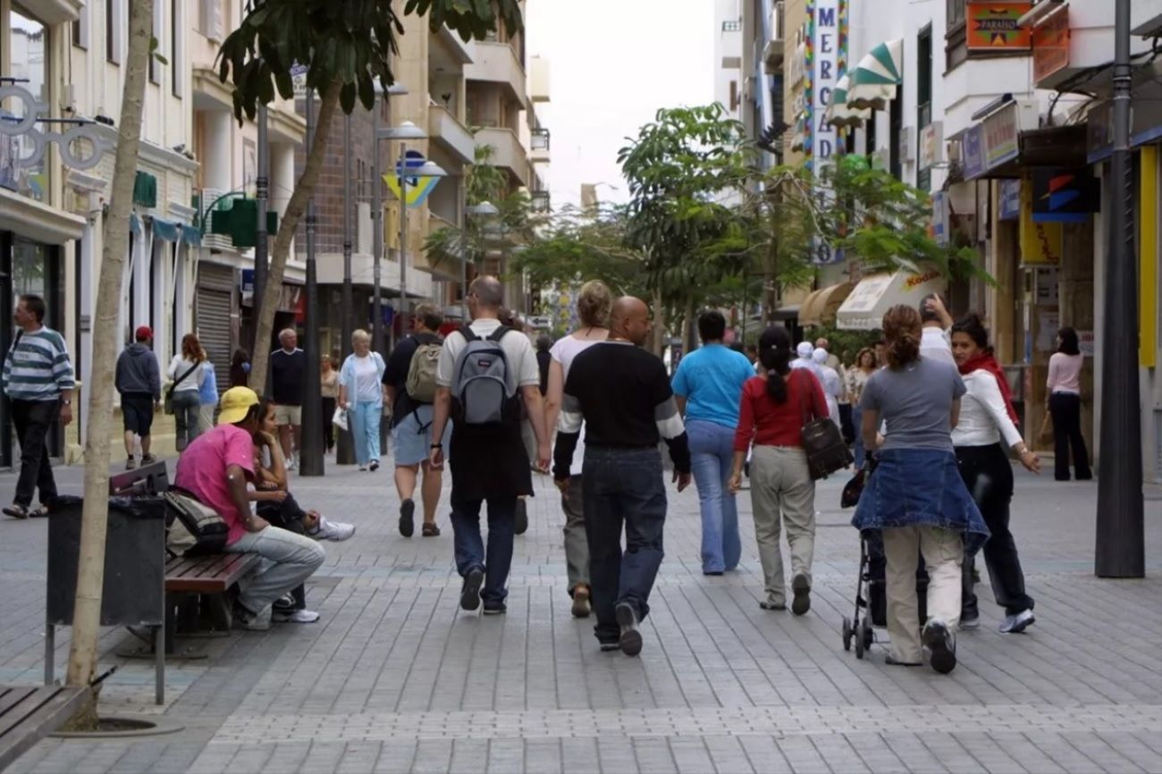 Centro de Arrecife en una imagen de archivo