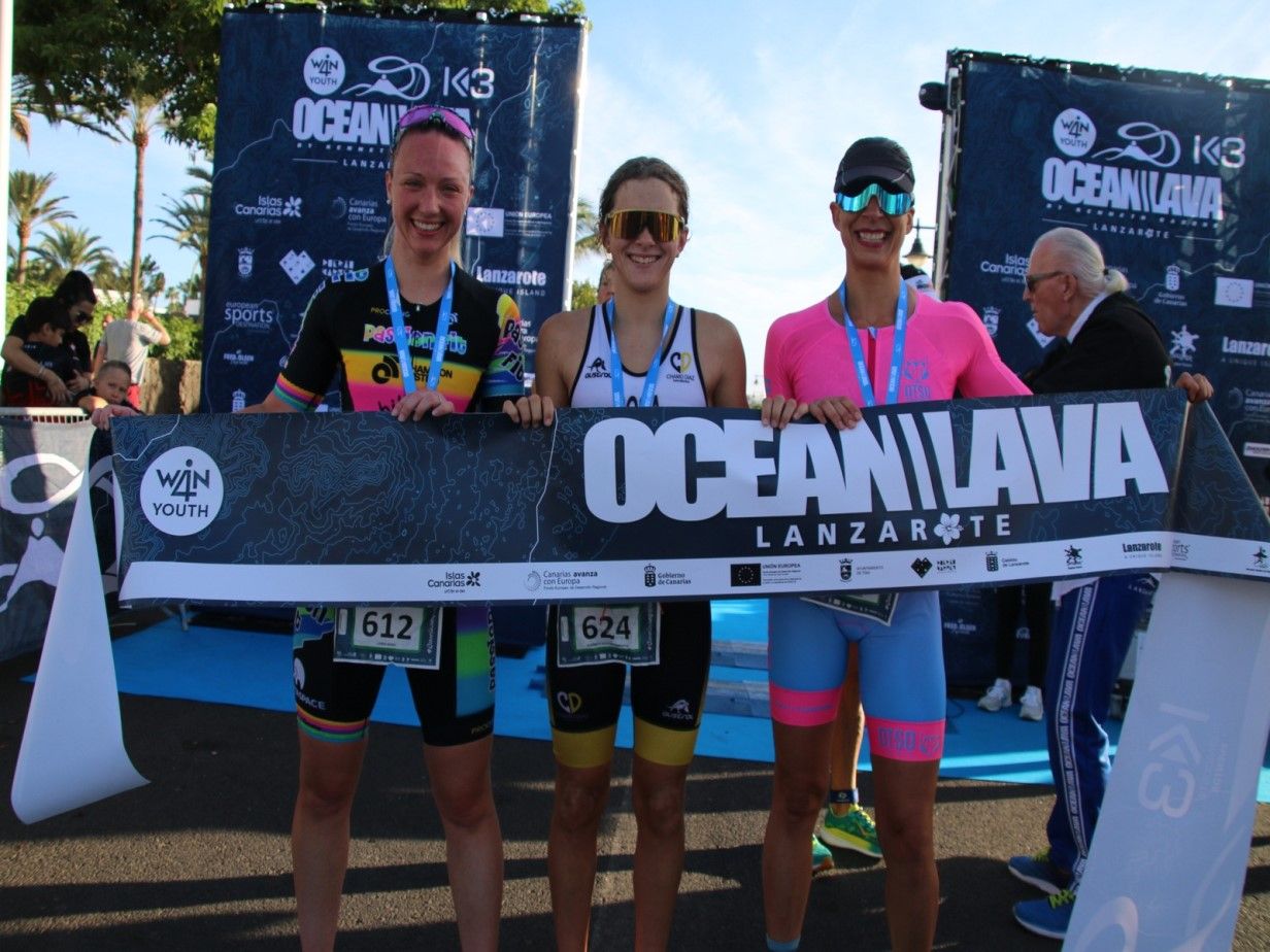 OCEAN LAVA. Podio Femenino Sprint