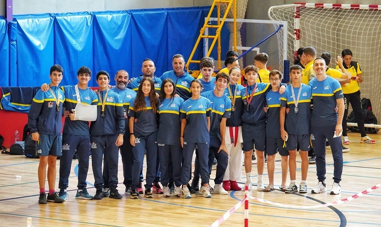 El 'Club Suhari-Escuela Municipal de Karate de Tías' en el 'Campeonato de Canarias de Karate'