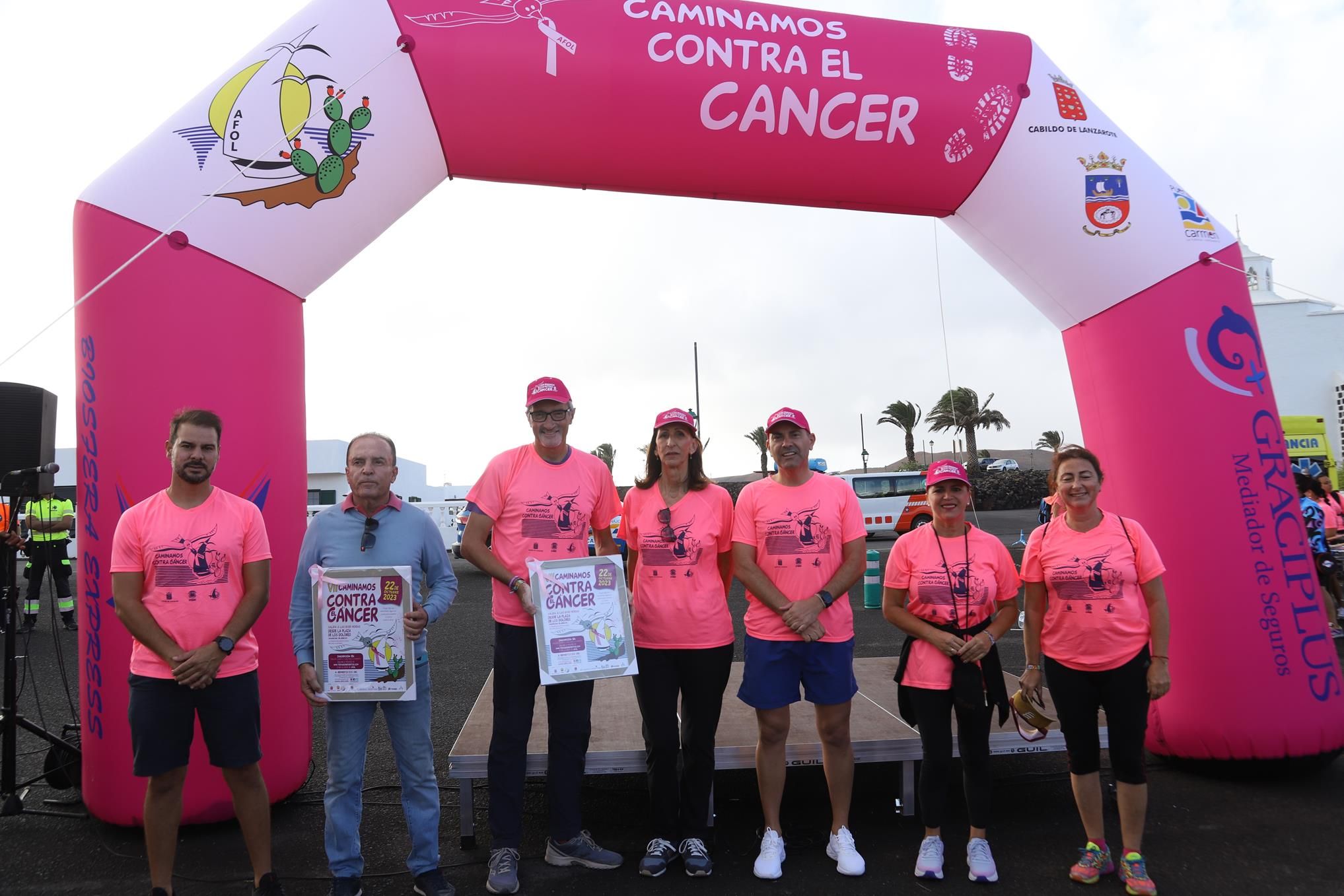 Caminata de AFOL por el Día contra el cáncer de mama