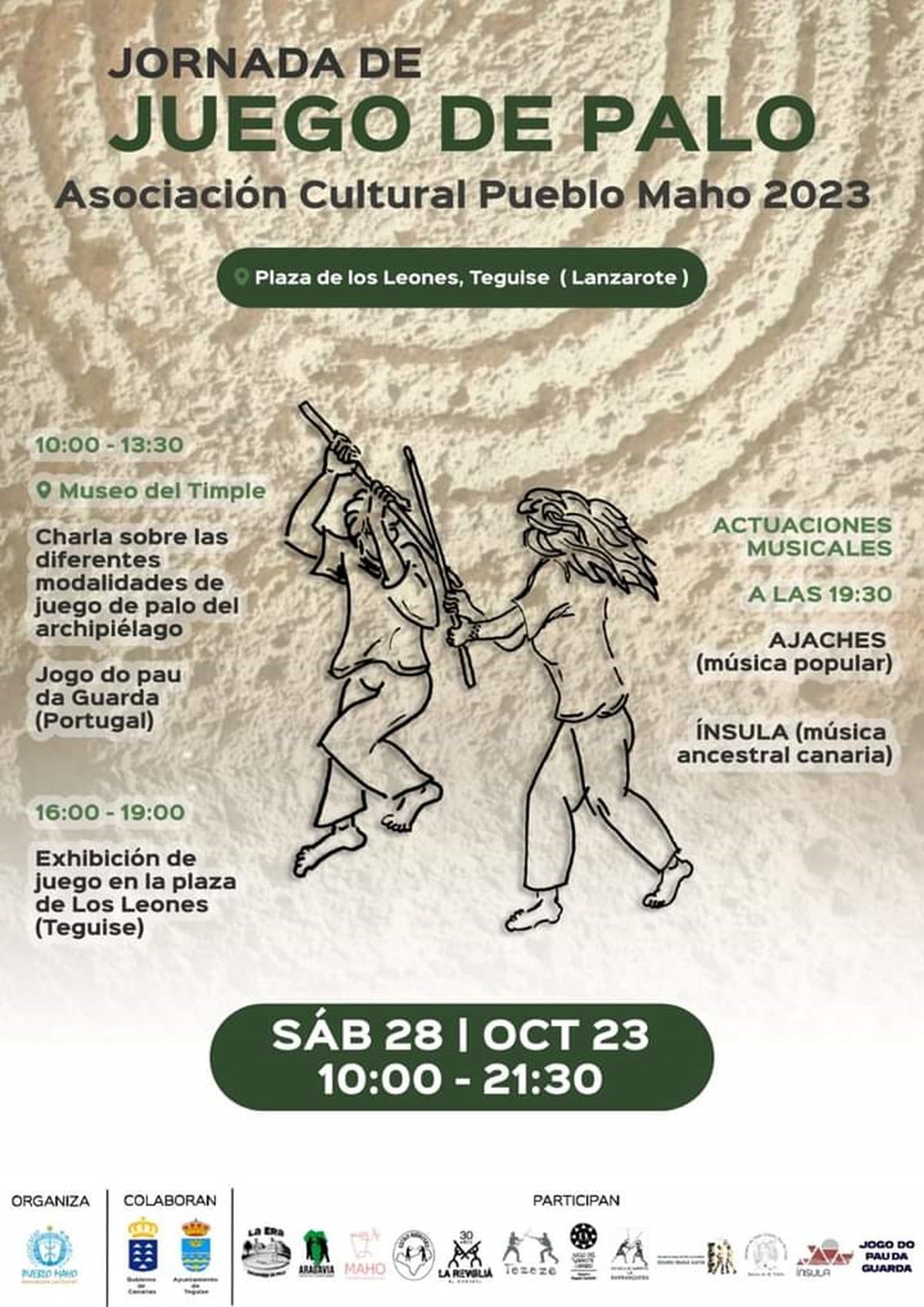 Cartel de la jornada  'Juego del Palo 2023'