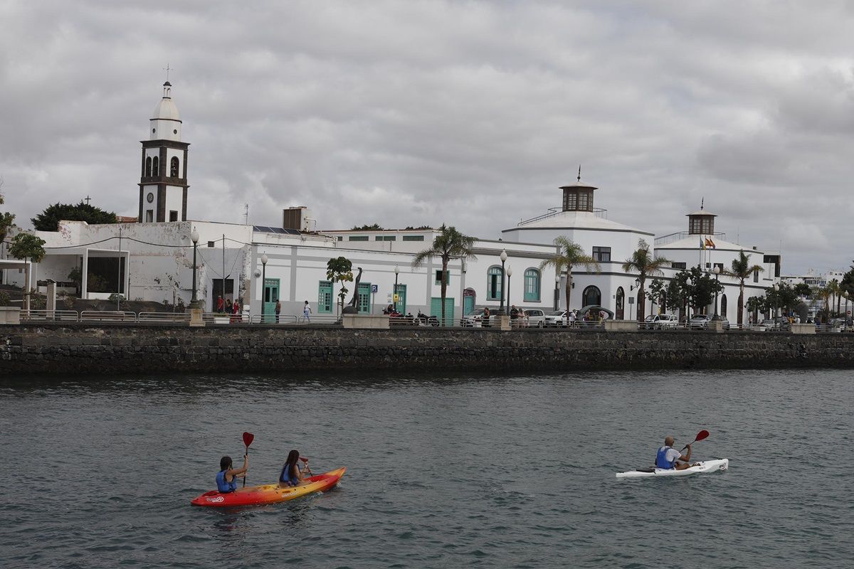 Cielo con nubes en Arrecife (Foto: José Luis Carrasco)