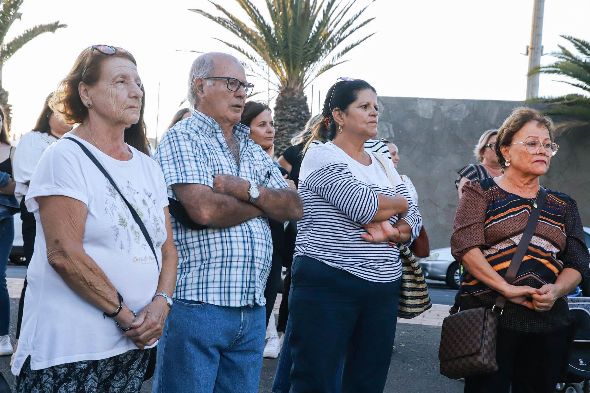 Inauguración de la escultura homenaje a las mujeres conserveras de Lanzarote