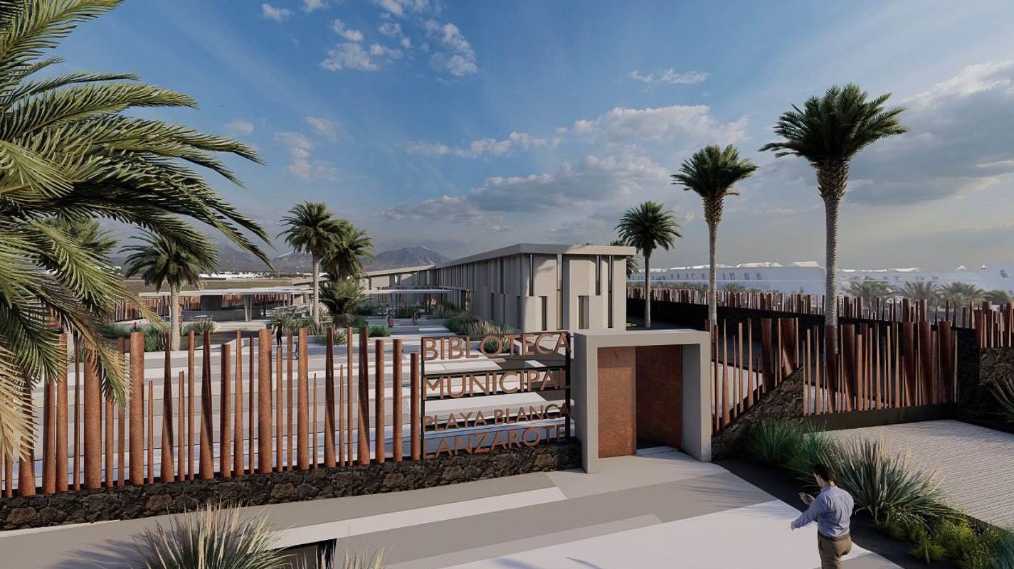 Biblioteca Municipal Playa Blanca. Foto: Ayuntamiento de Yaiza.