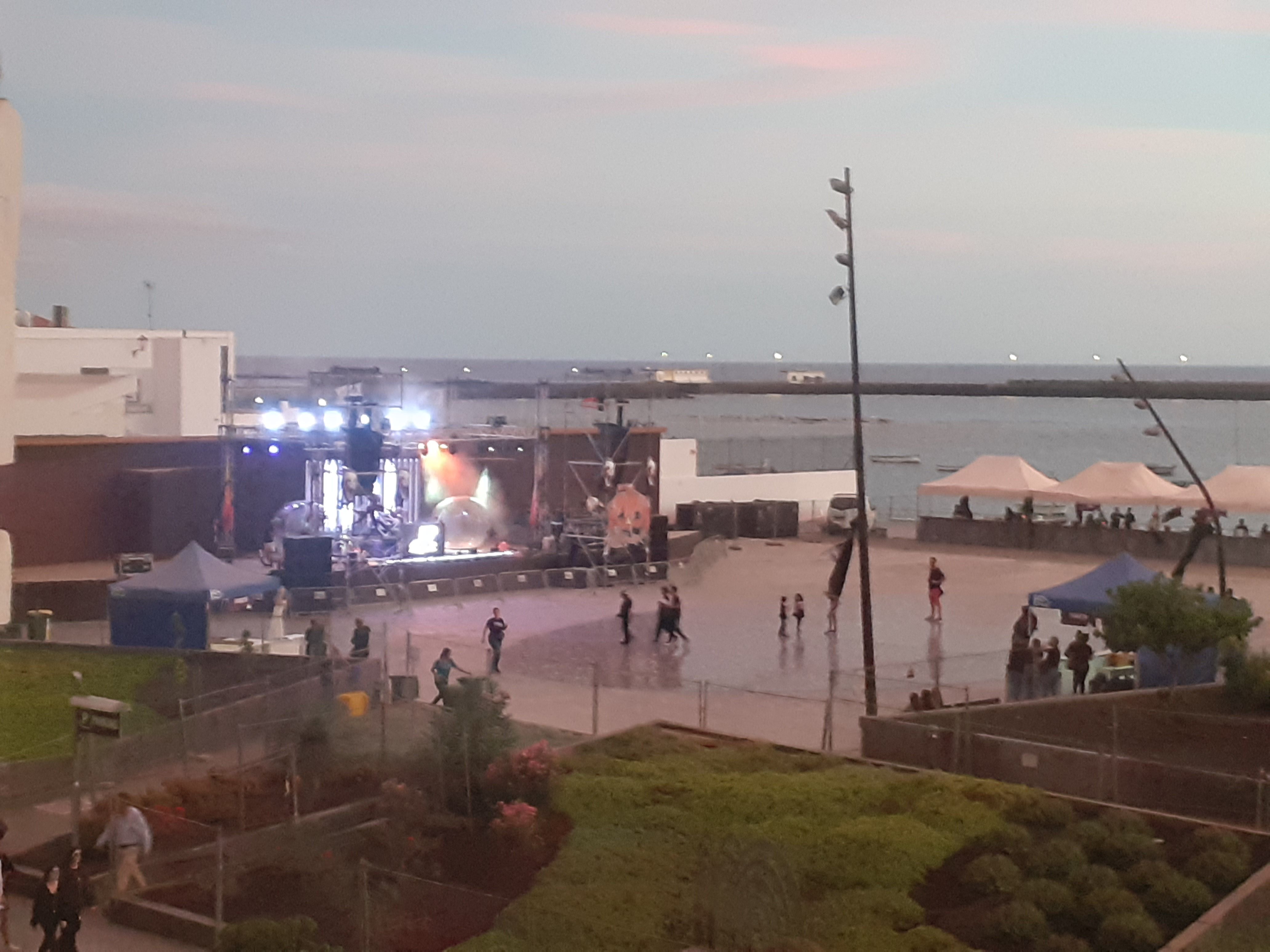 El Parque Islas Canarias durante la noche de Halloween. Foto: Cedida.