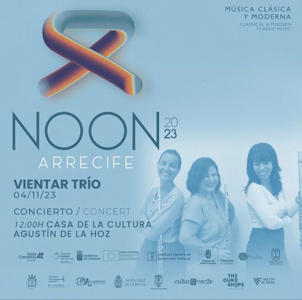 Cartel del ‘Festival Noon’ en Arrecife