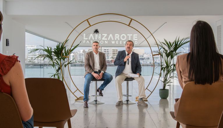 Presentación del evento de moda Lanzarote Fashion Weekend 2023. Foto: Cabildo de Lanzarote.