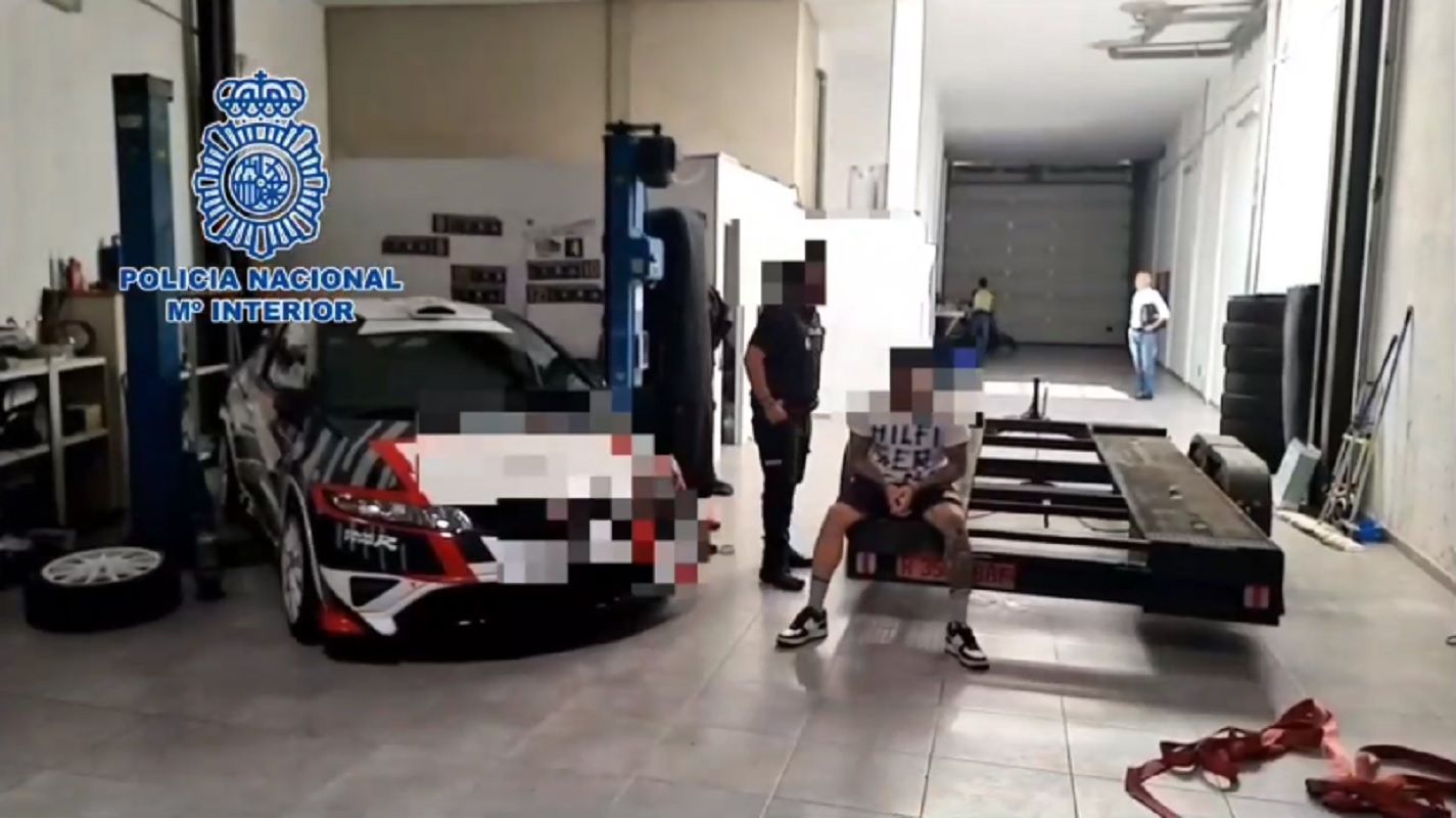 Operación antidroga de la Policía Nacional en Lanzarote. Foto: Policía Nacional