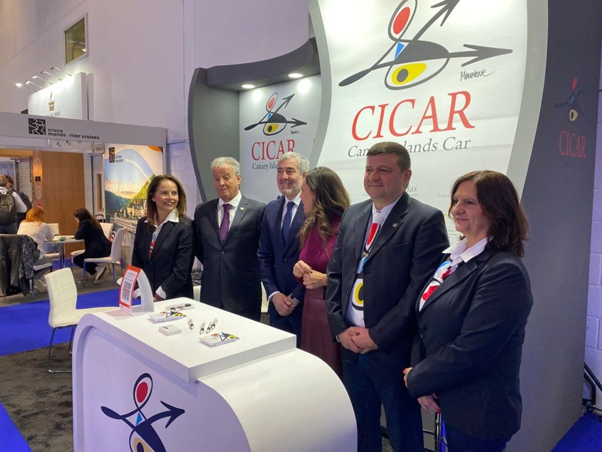 CICAR, en su stand en la WTM 2023