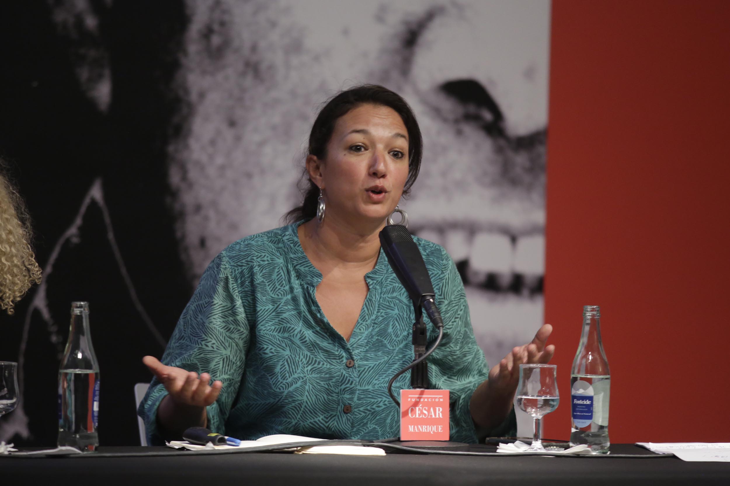 Laetitia Marthe de la Red Solidaria de Personas Migrantes de Lanzarote. Foto: José Luis Carrasco. Laetitia Marthe de la Red Solidaria de Personas Migrantes de Lanzarote. Foto: José Luis Carrasco.