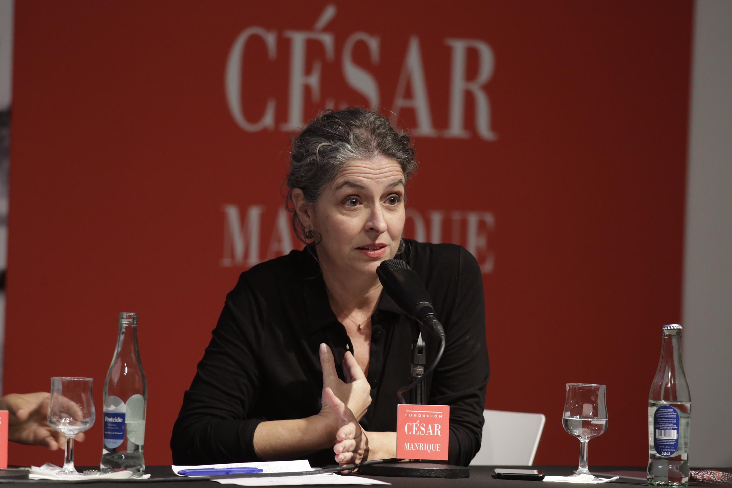 La abogada Irma Ferrer durante la presentación del informe de Vulneración de derechos humanos en la Frontera Sur. Foto: José Luis Carrasco. La abogada Irma Ferrer durante la presentación del informe de Vulneración de derechos humanos en la Frontera Sur. Foto: José Luis Carrasco.