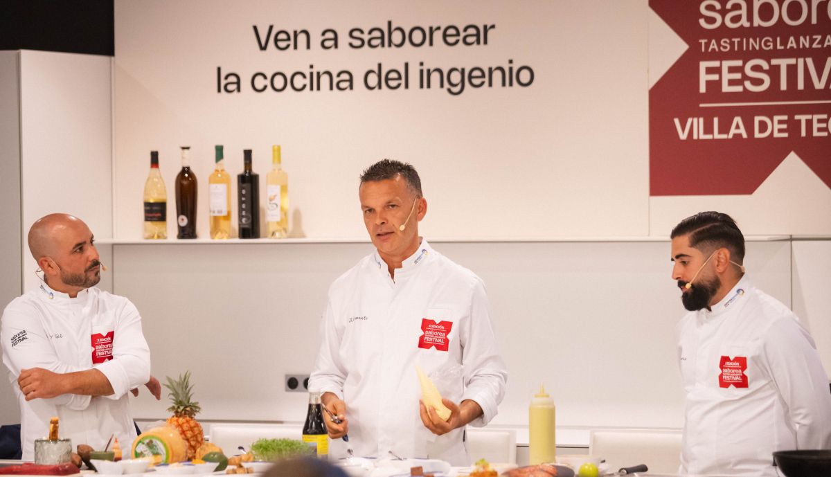 Presentación del Saborea Lanzarote en Tenerife. Foto: Cabildo de Lanzarote. Presentación del Saborea Lanzarote en Tenerife. Foto: Cabildo de Lanzarote.
