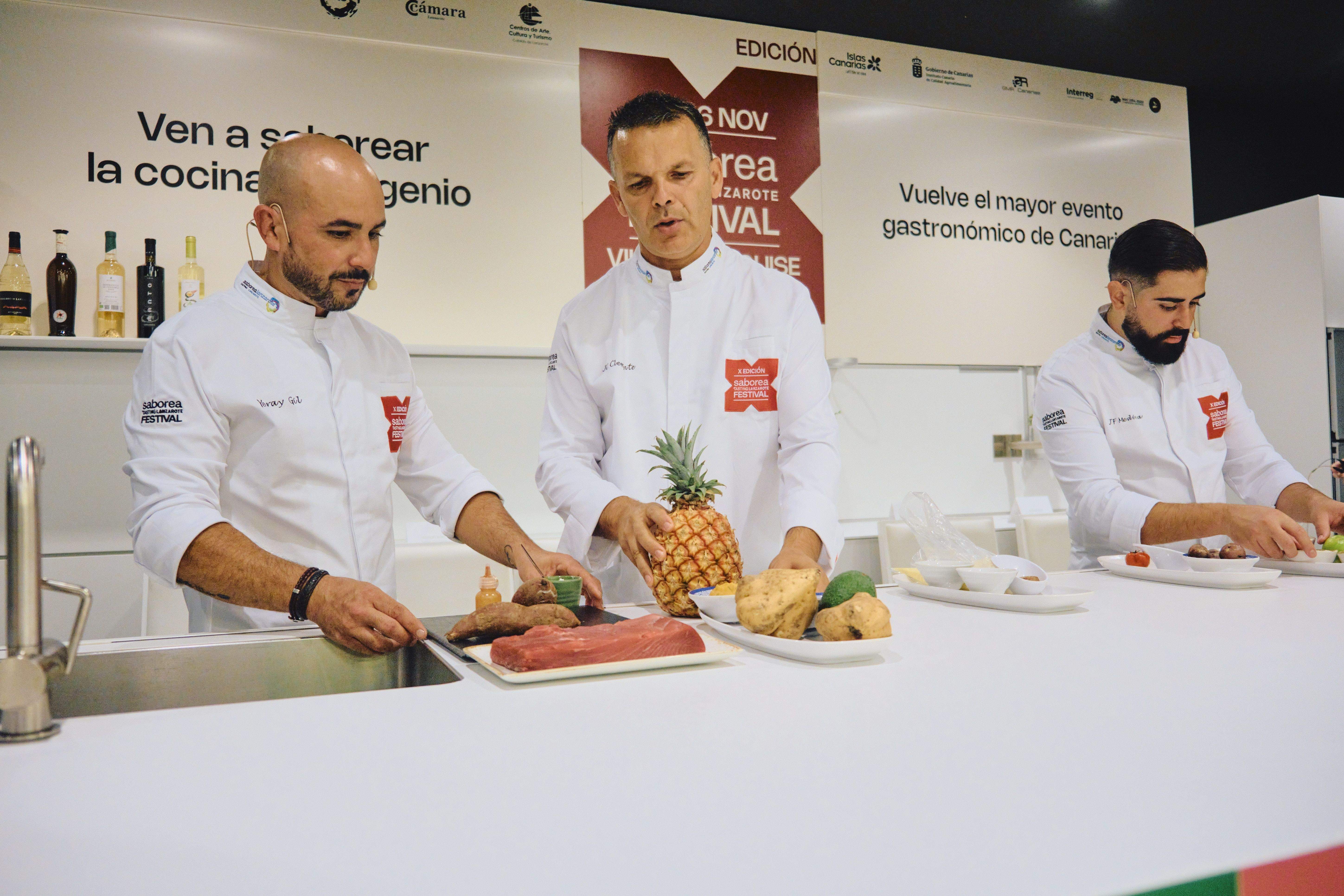 Presentación del Festival Saborea Lanzarote en Tenerife. Presentación del Festival Saborea Lanzarote en Tenerife.