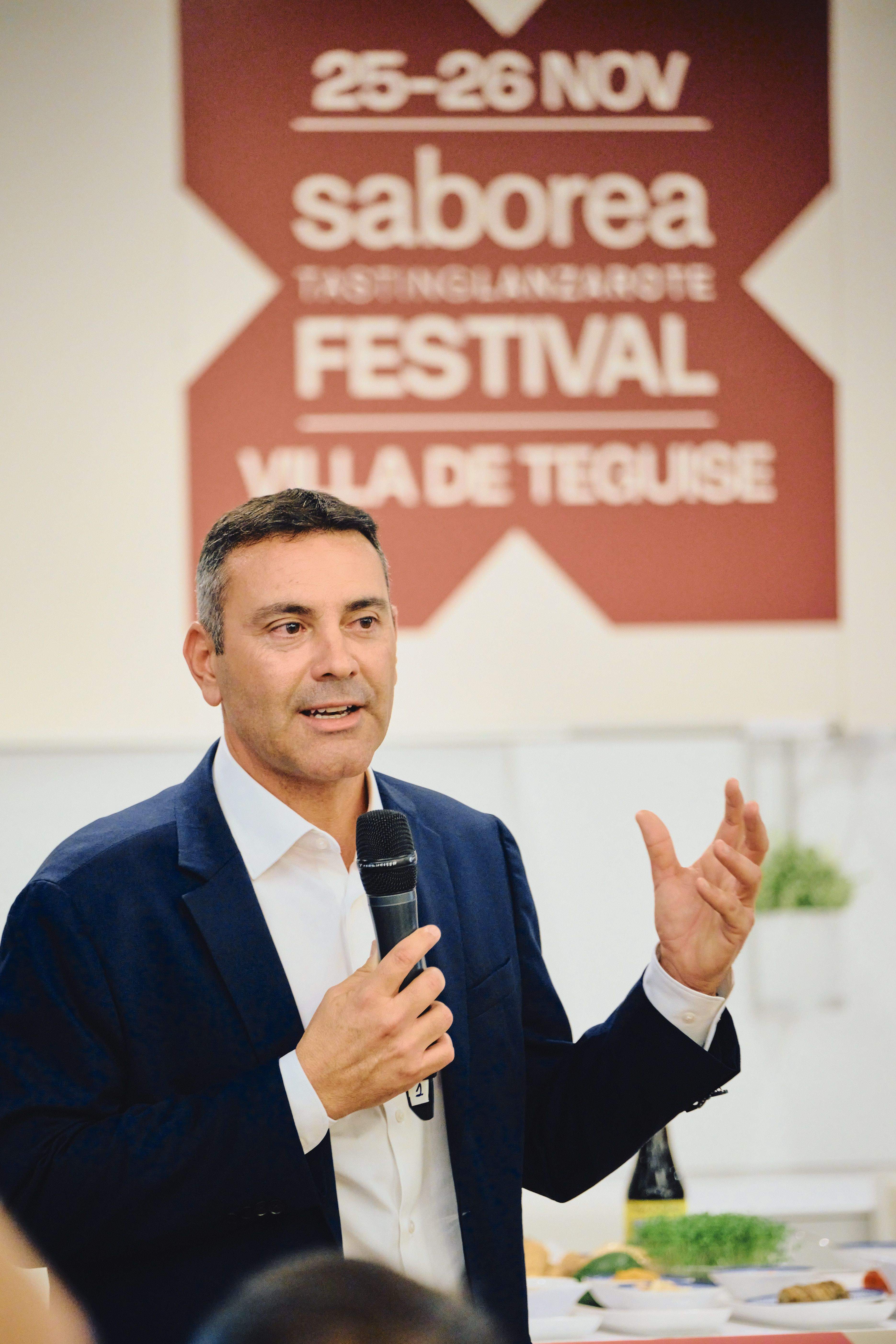 Presentación del Festival Saborea Lanzarote en Tenerife. Presentación del Festival Saborea Lanzarote en Tenerife.