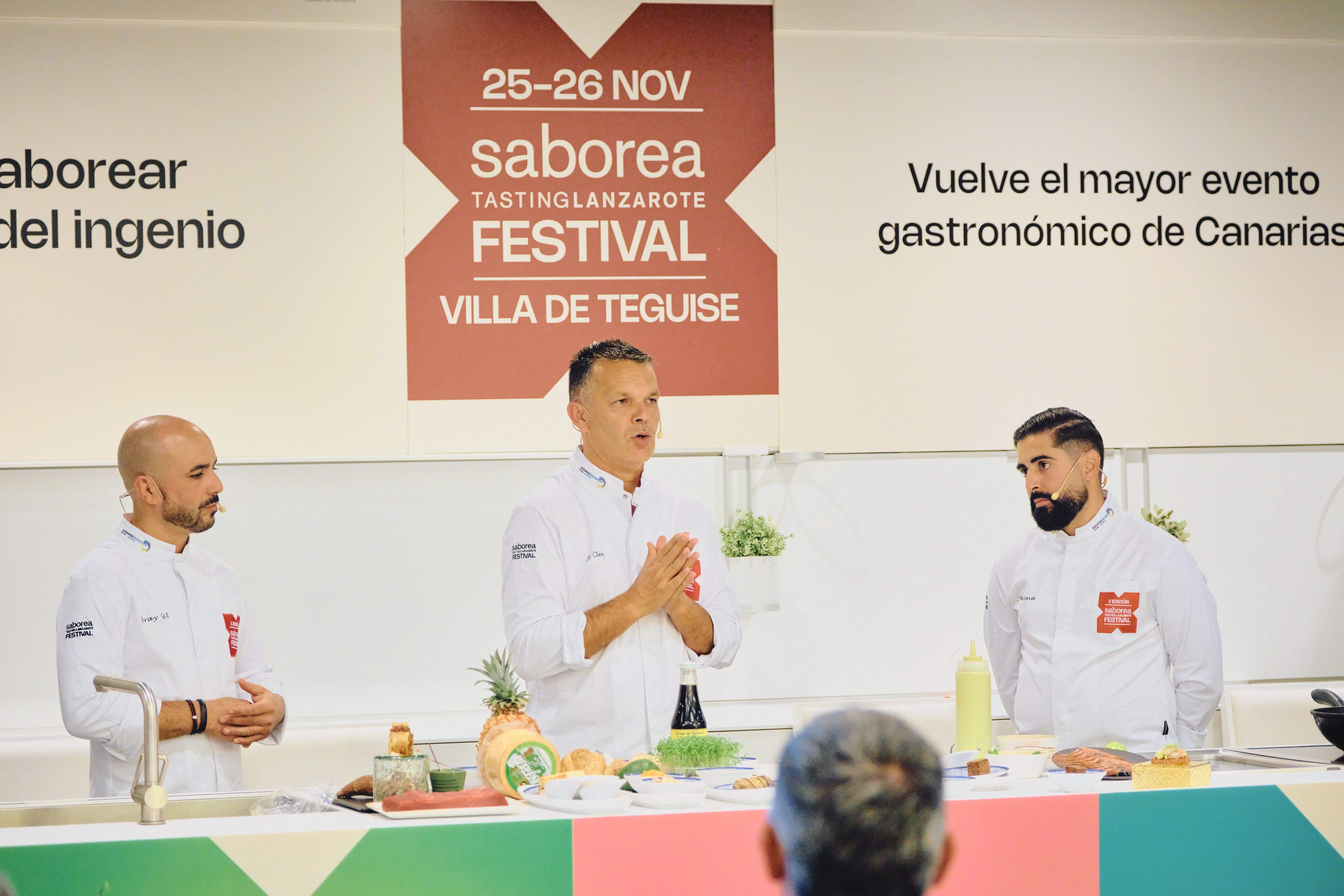 Presentación del Festival Saborea Lanzarote en Tenerife. Presentación del Festival Saborea Lanzarote en Tenerife.