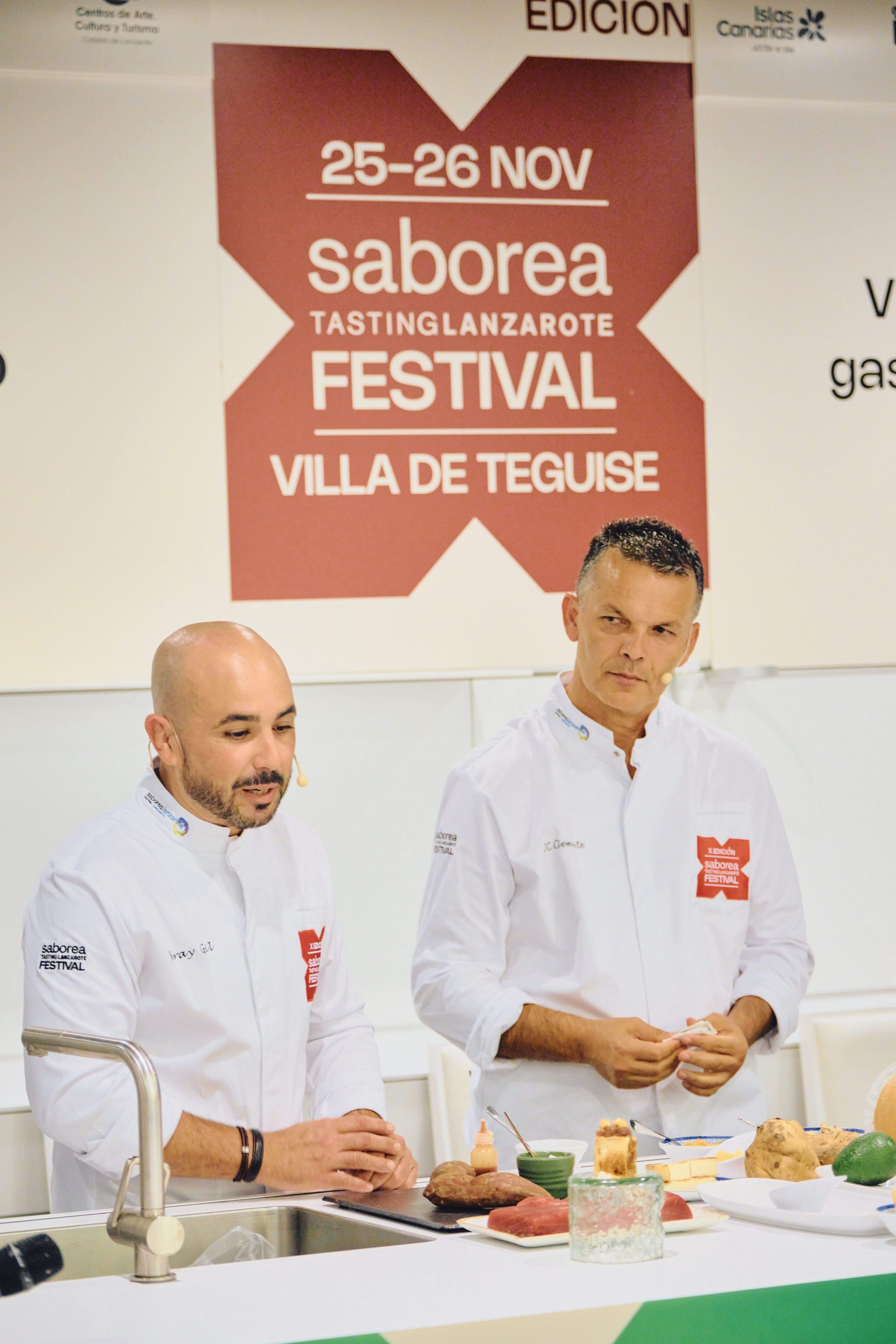 Presentación del Festival Saborea Lanzarote en Tenerife. Presentación del Festival Saborea Lanzarote en Tenerife.