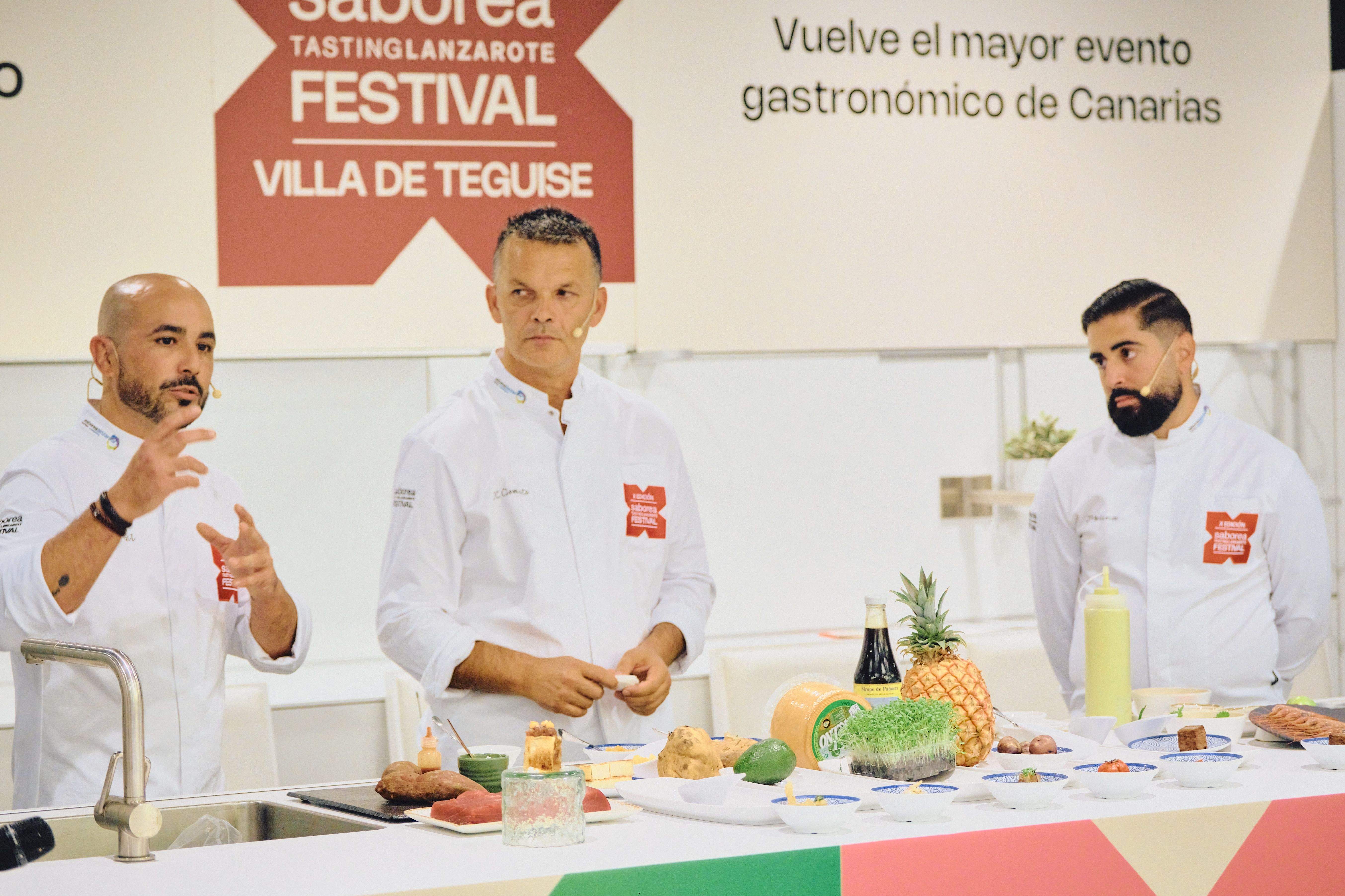 Presentación del Festival Saborea Lanzarote en Tenerife. Presentación del Festival Saborea Lanzarote en Tenerife.