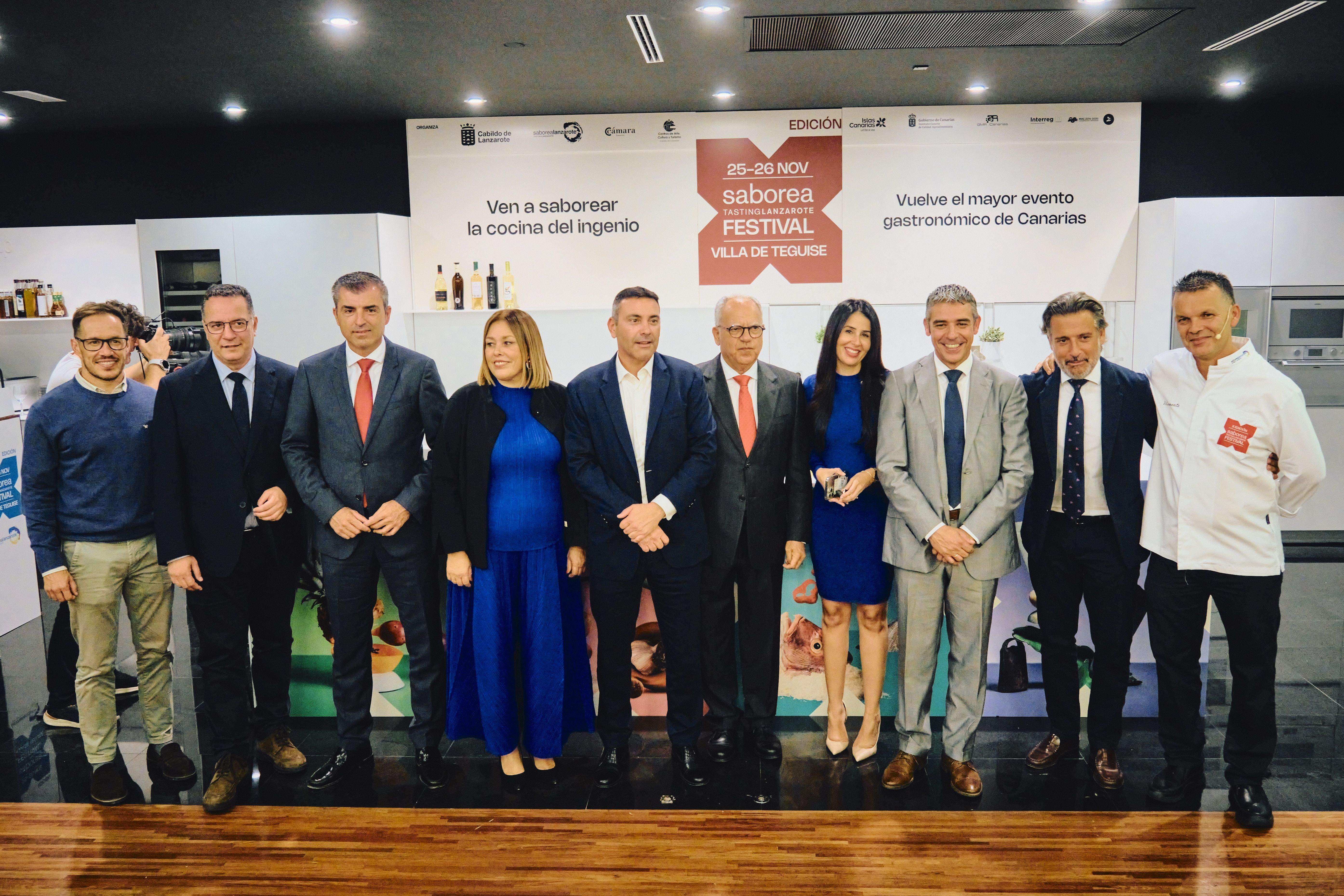 Presentación del Festival Saborea Lanzarote en Tenerife. Presentación del Festival Saborea Lanzarote en Tenerife.