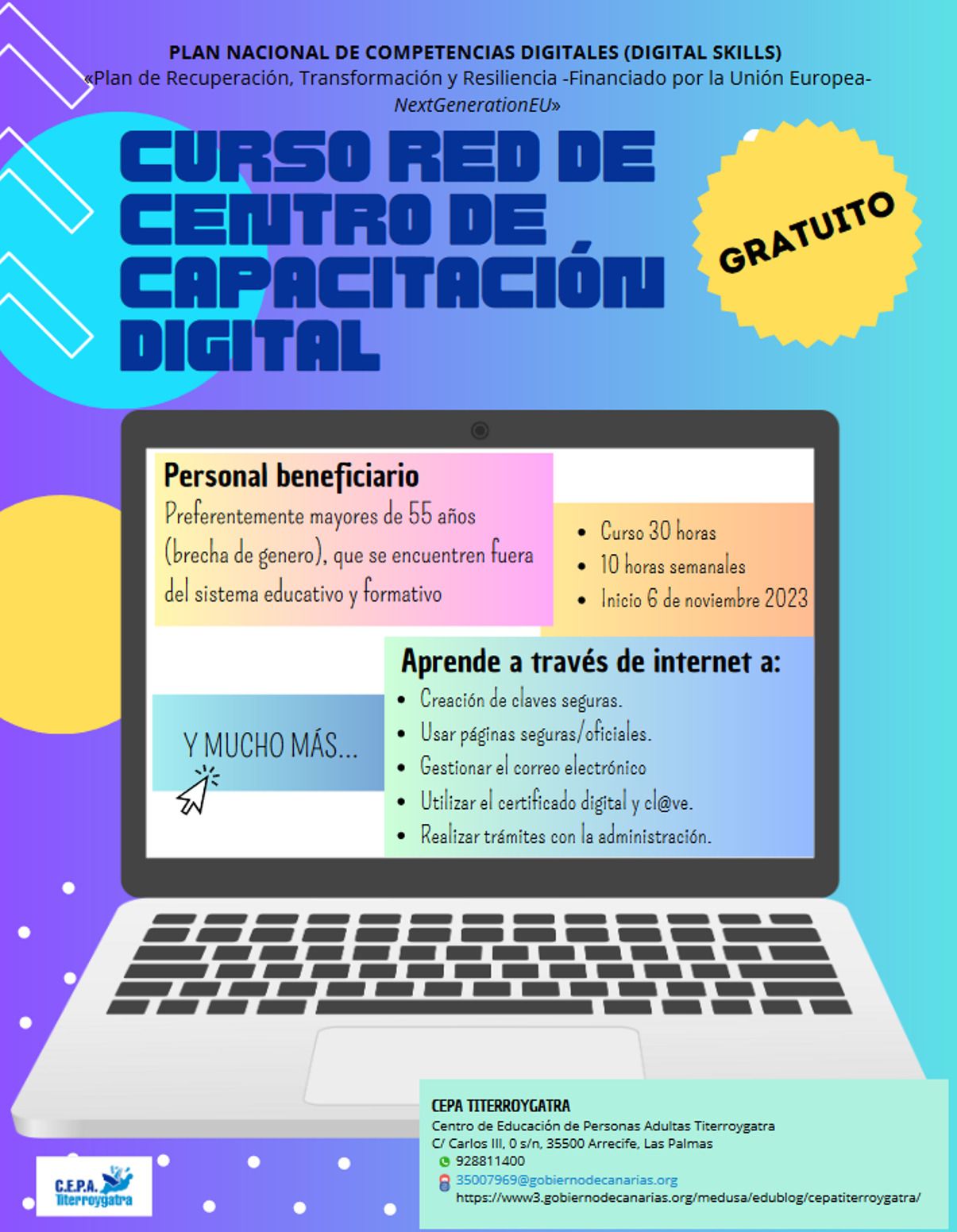 Curso Capacitación Digital en Cepa Titerroygatra