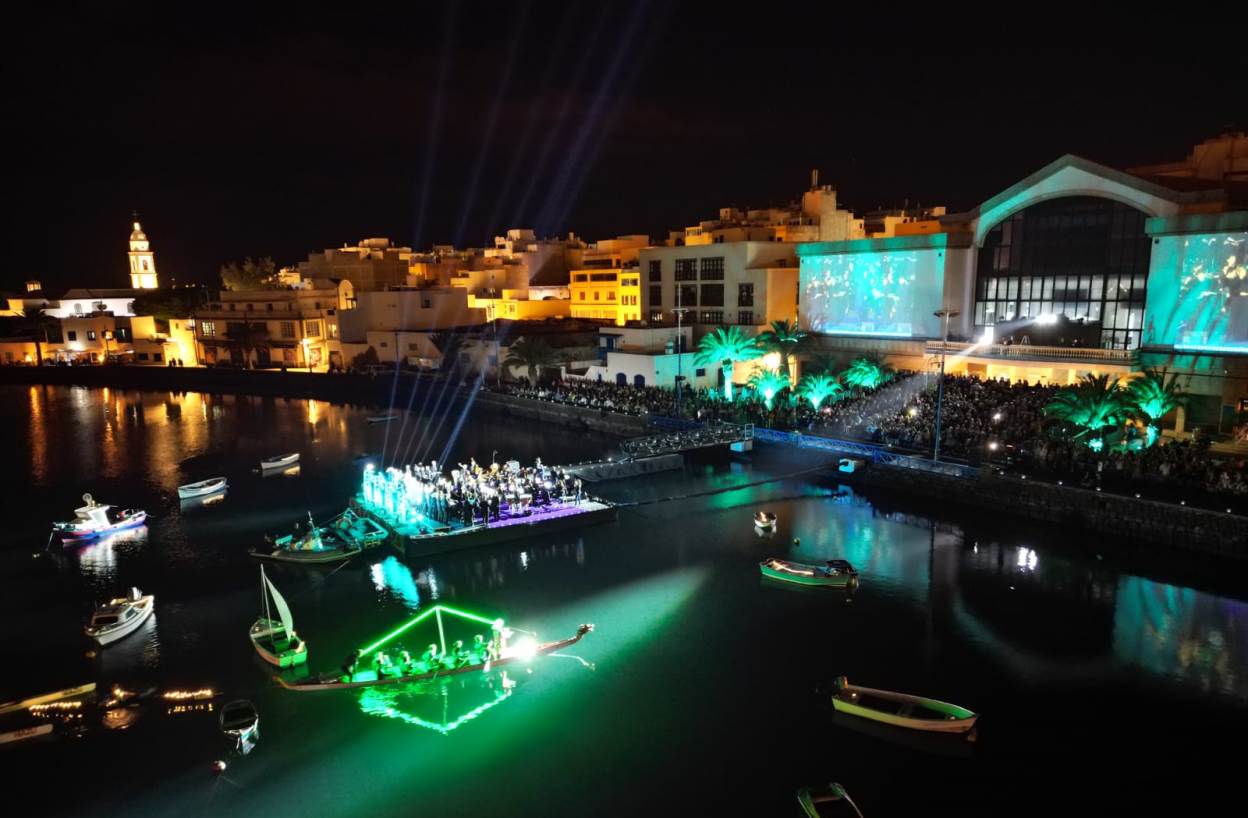 Concierto en Vela en el Charco de San Ginés