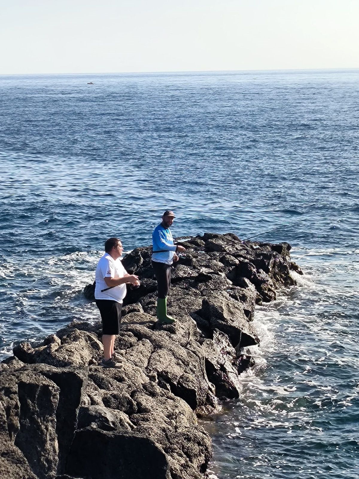 Dos de los participantes en el 'Campeonato de Canarias de Spinning'