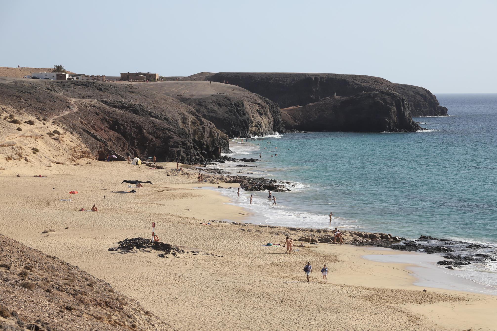 Costas de Lanzarote en Papagayo