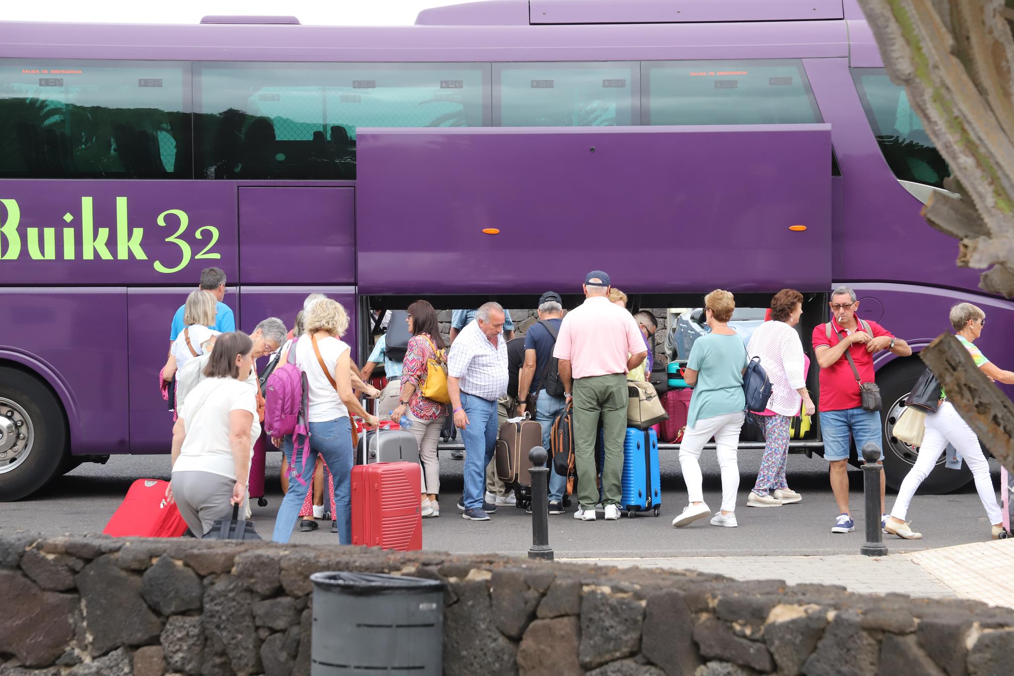 Turistas en Lanzarote en una imagen de archivo. Foto: La Voz de Lanzarote.