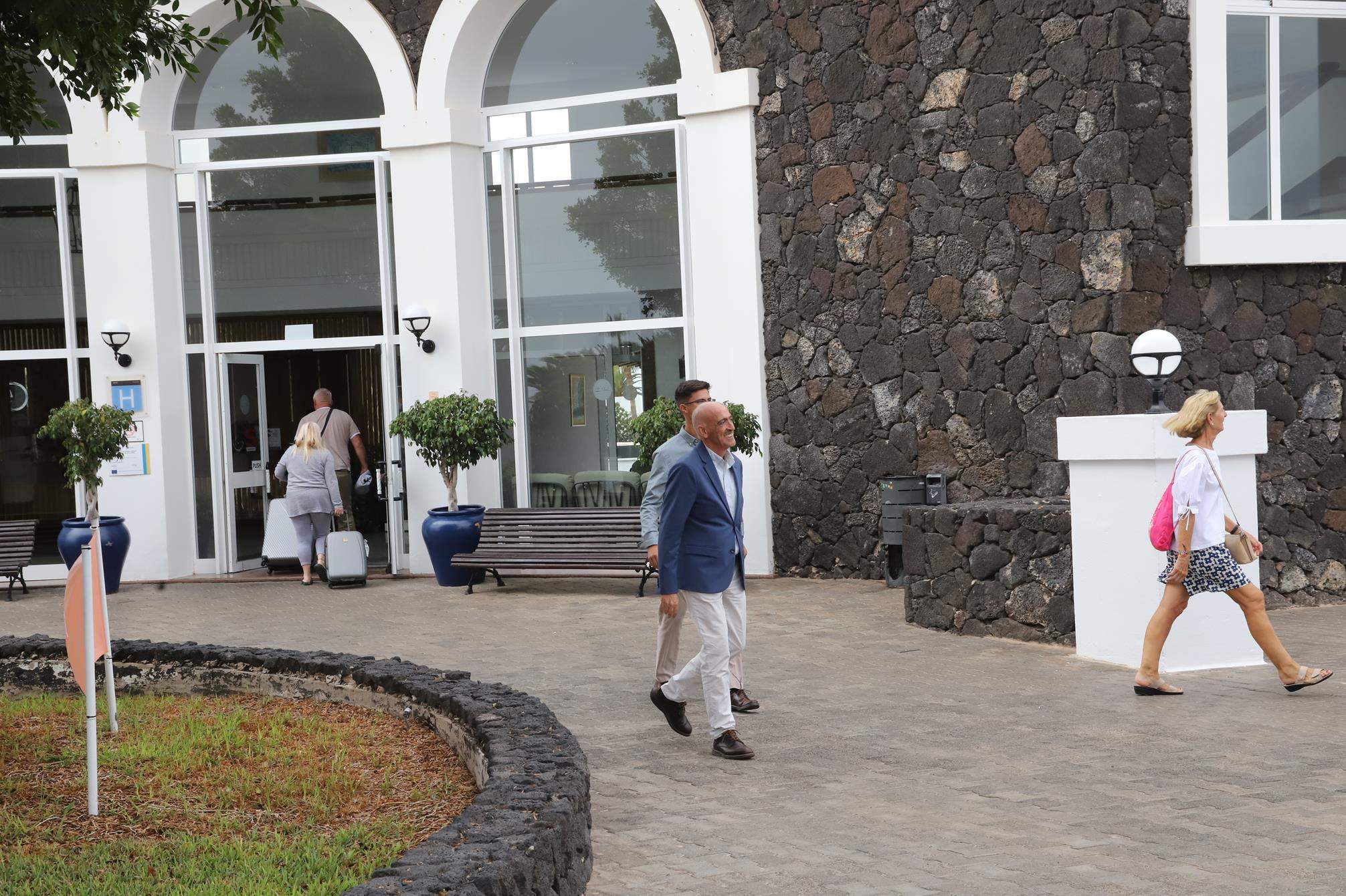 Turistas en Lanzarote en una imagen de archivo. Foto: La Voz de Lanzarote.