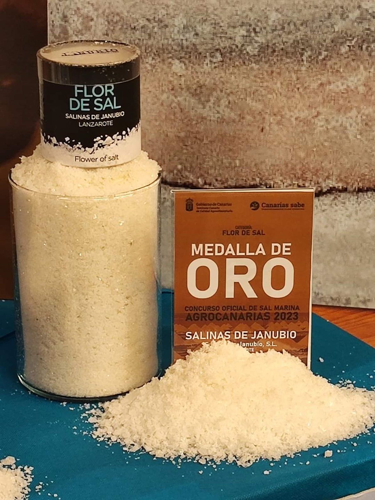 La 'Medalla de Oro' a Salinas Janubio