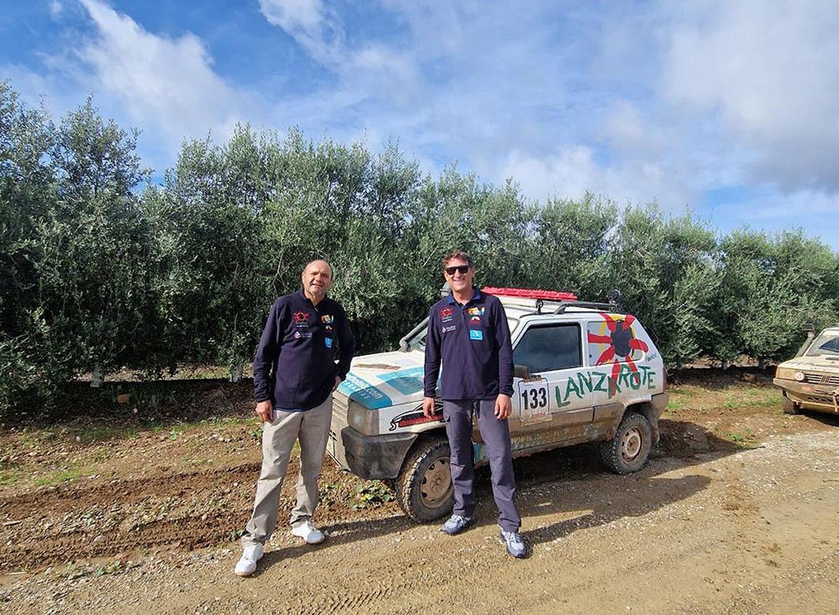 Pedro y Luis en la 'IV Iberian Classic Raid'