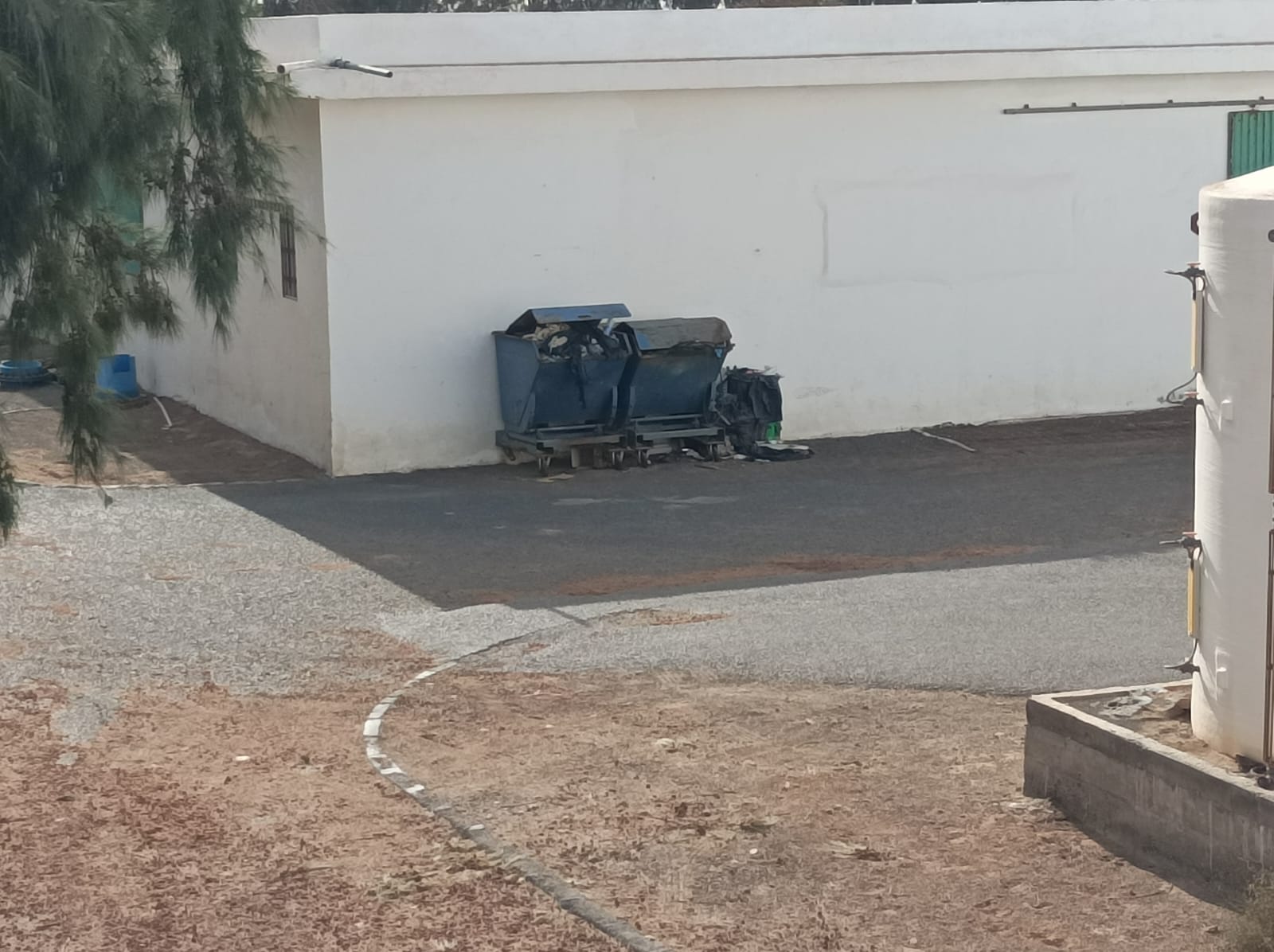Estado de la depuradora de Argana Alta Estado de la depuradora de Argana Alta