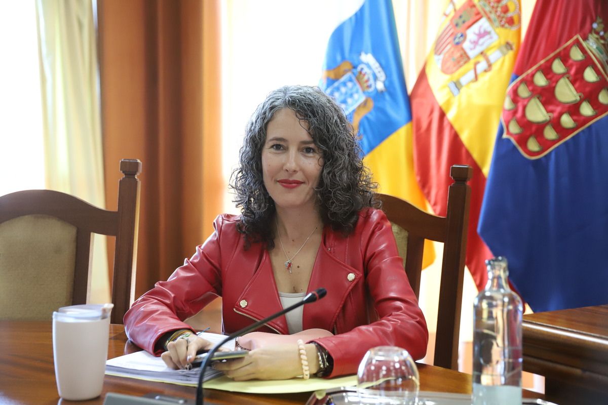 La portavoz del Grupo Socialista, Ariagona González, preguntará sobre las viviendas vacacionales. Foto: PSOE Lanzarote.