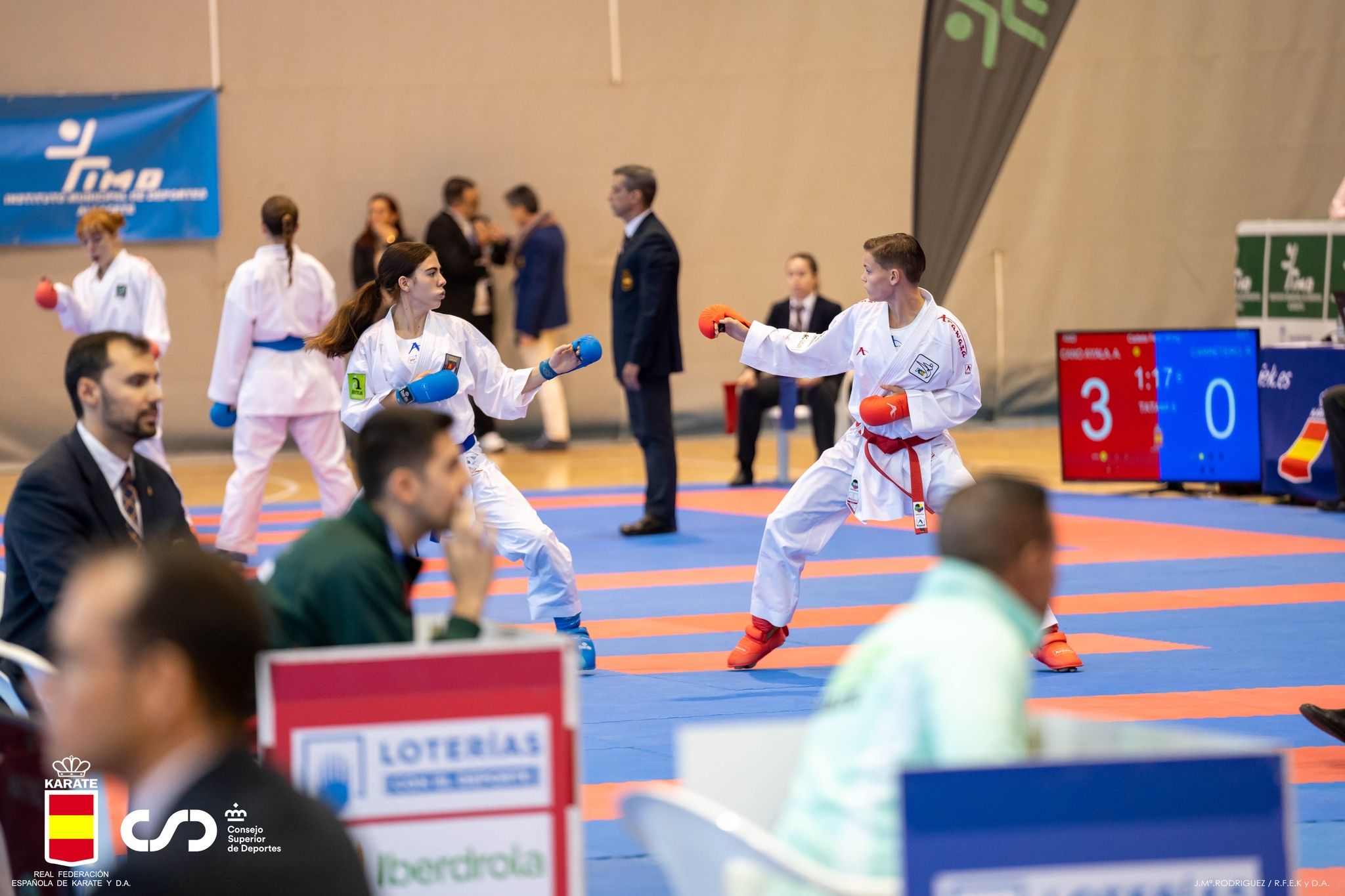 La karateka Amelie Yaiza Skiba se proclama subcampeona de España La karateka Amelie Yaiza Skiba se proclama subcampeona de España