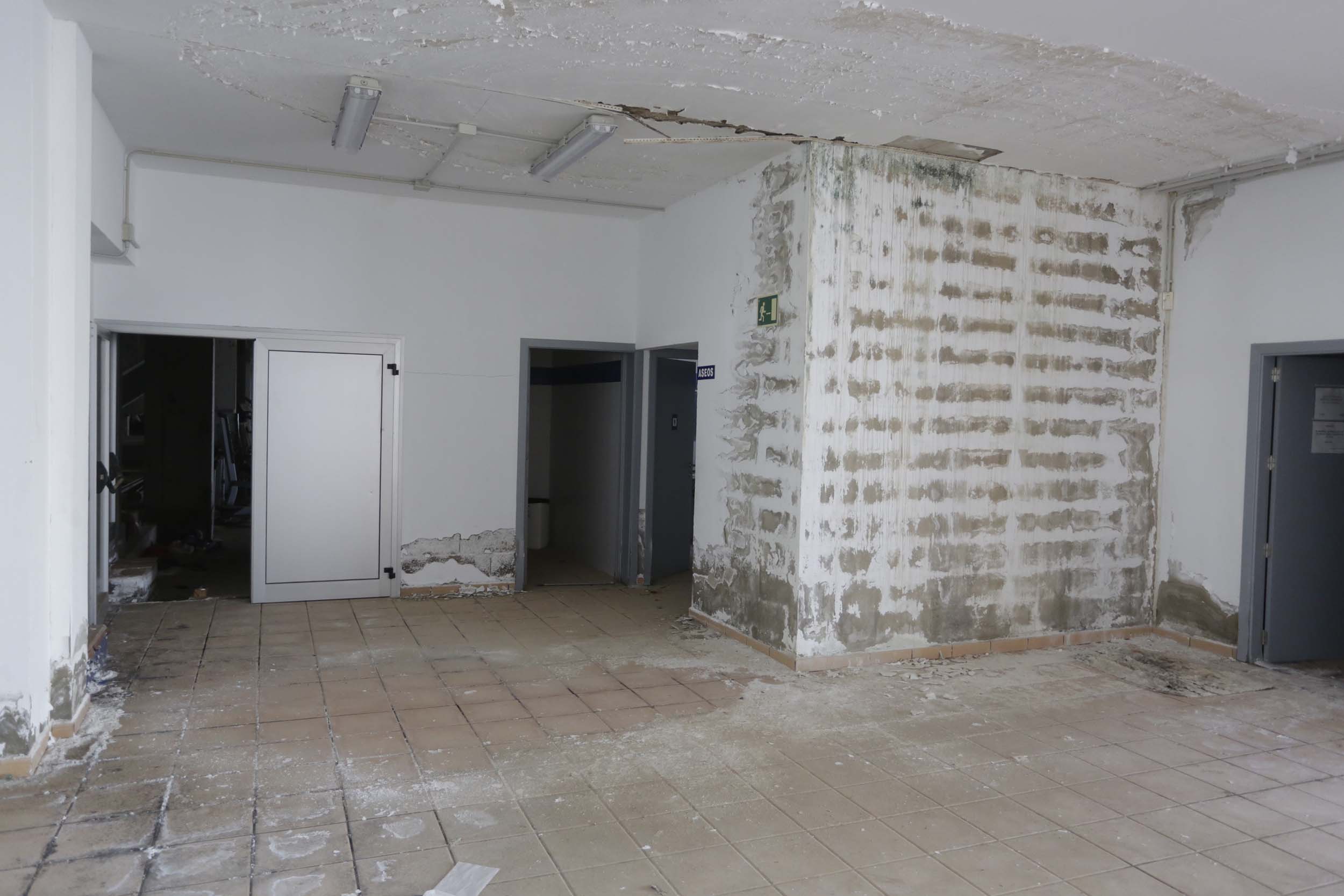 Pabellón Deportivo de Argana Alta en noviembre de 2023. Foto: José Luis Carrasco.