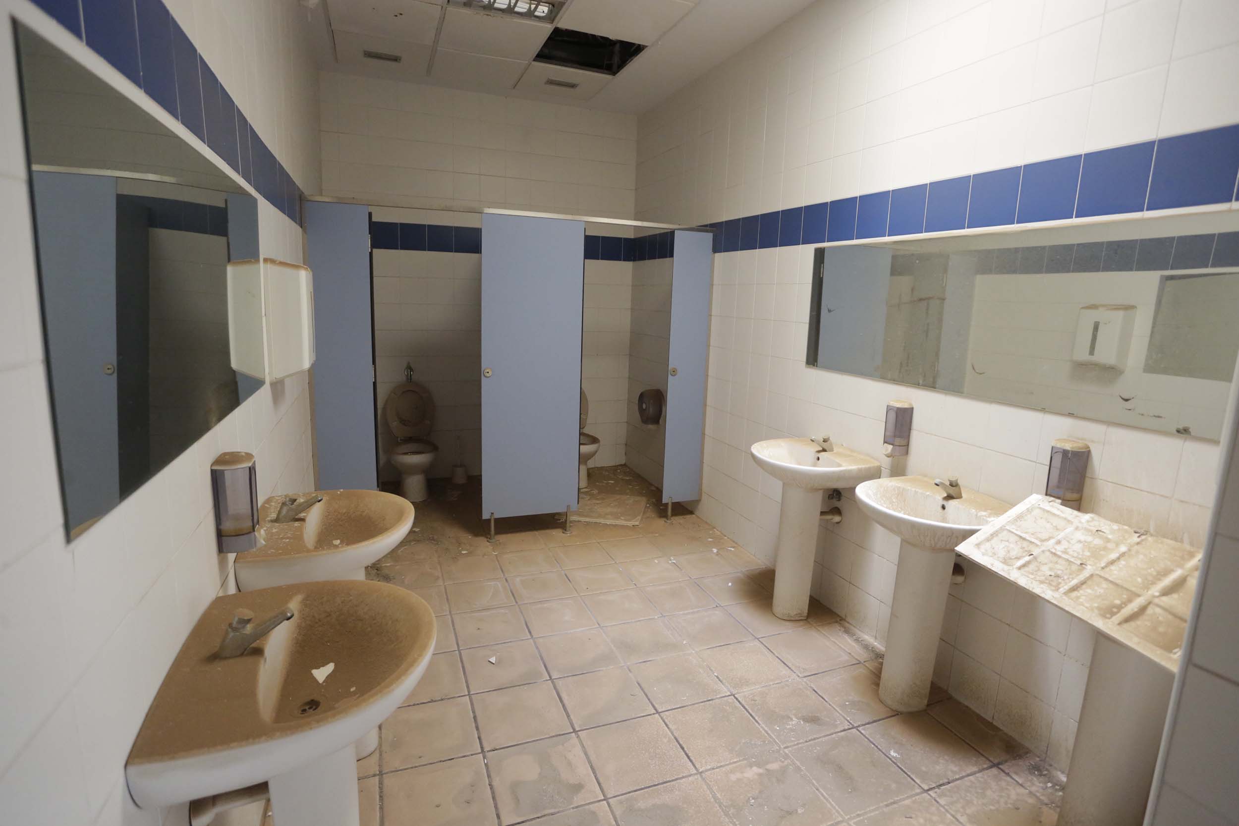 Pabellón Deportivo de Argana Alta en noviembre de 2023. Foto: José Luis Carrasco.