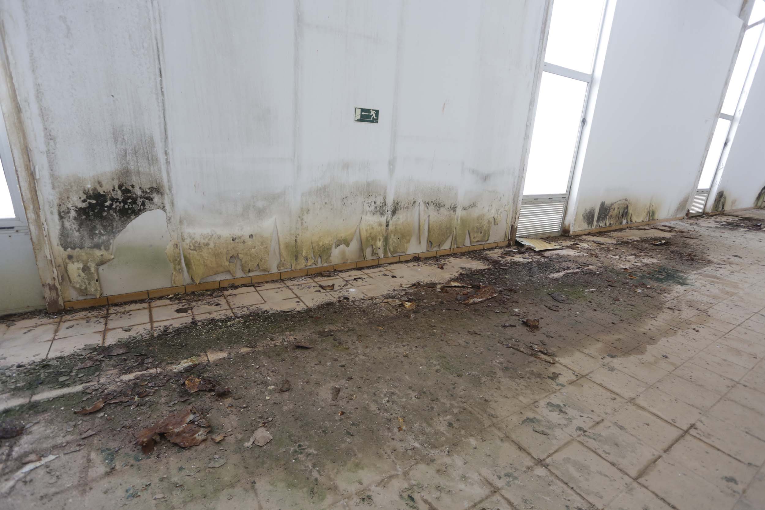 Pabellón Deportivo de Argana Alta en noviembre de 2023. Foto: José Luis Carrasco.