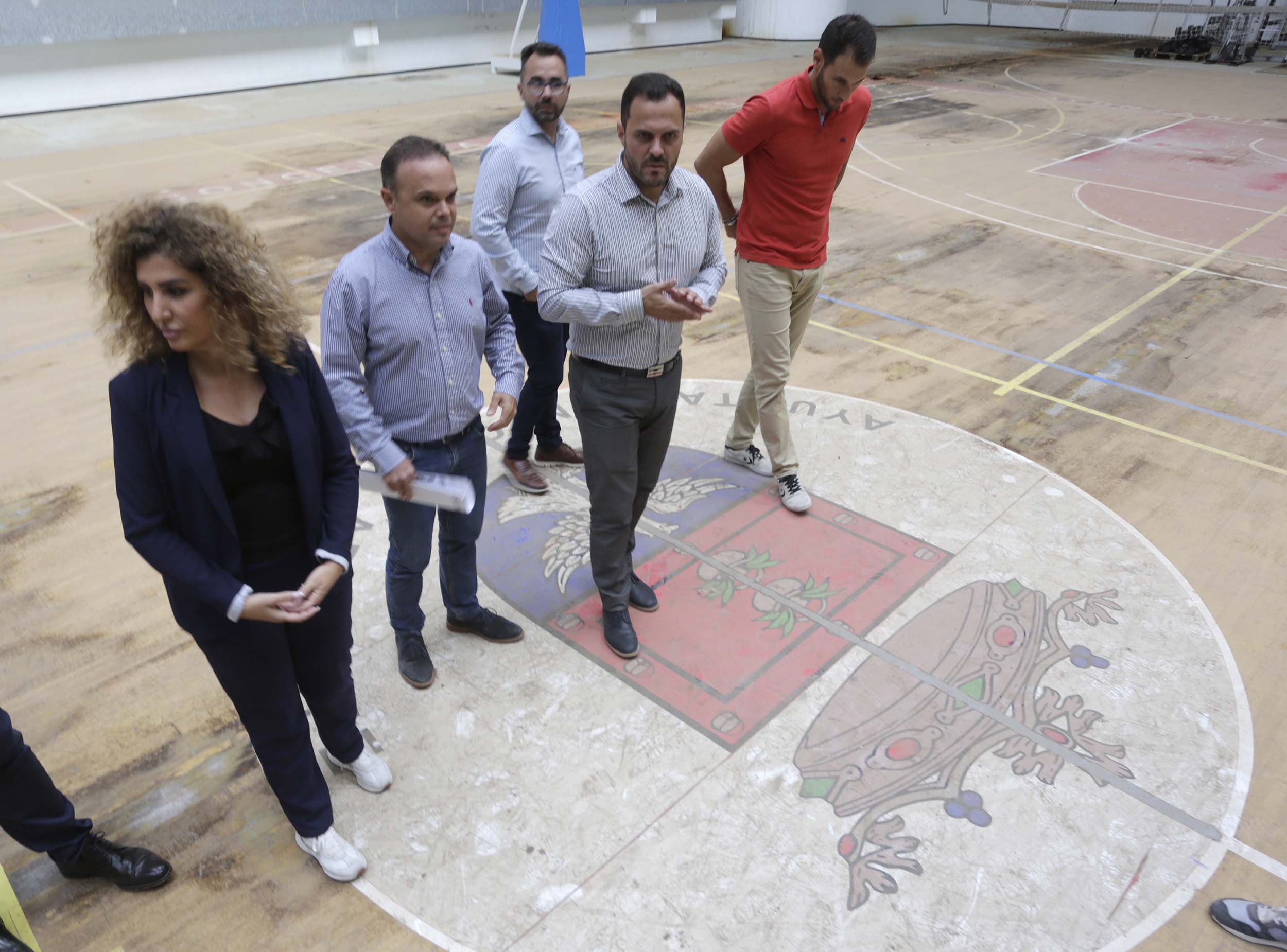 Pabellón Deportivo de Argana Alta en noviembre de 2023. Foto: José Luis Carrasco.