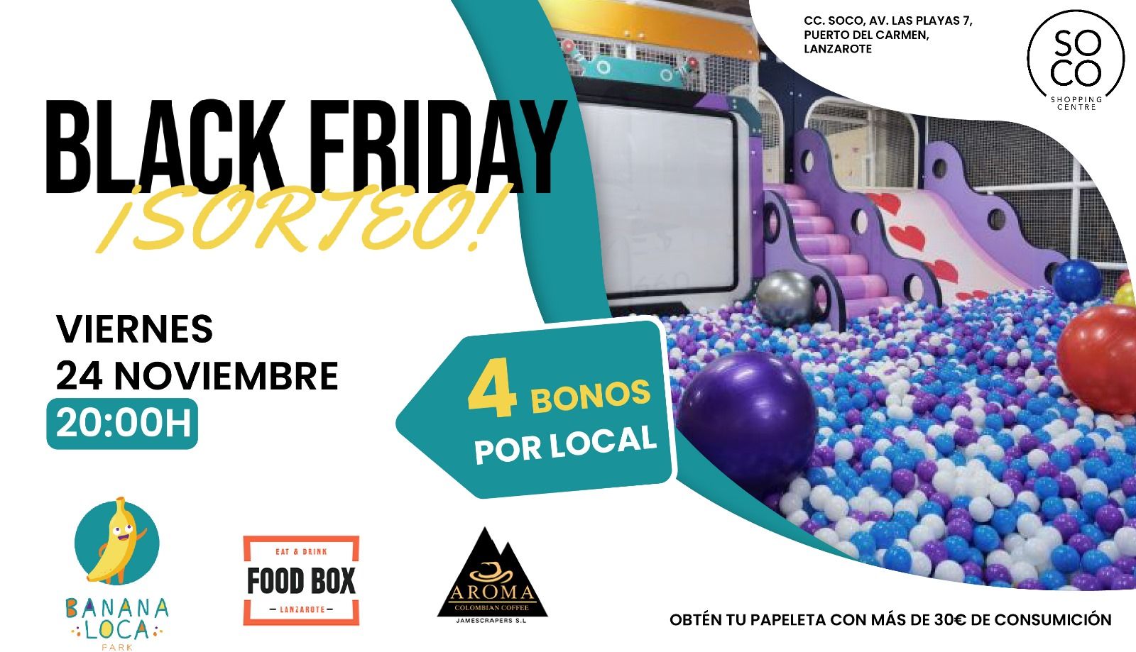 Black Friday en Banana Loca